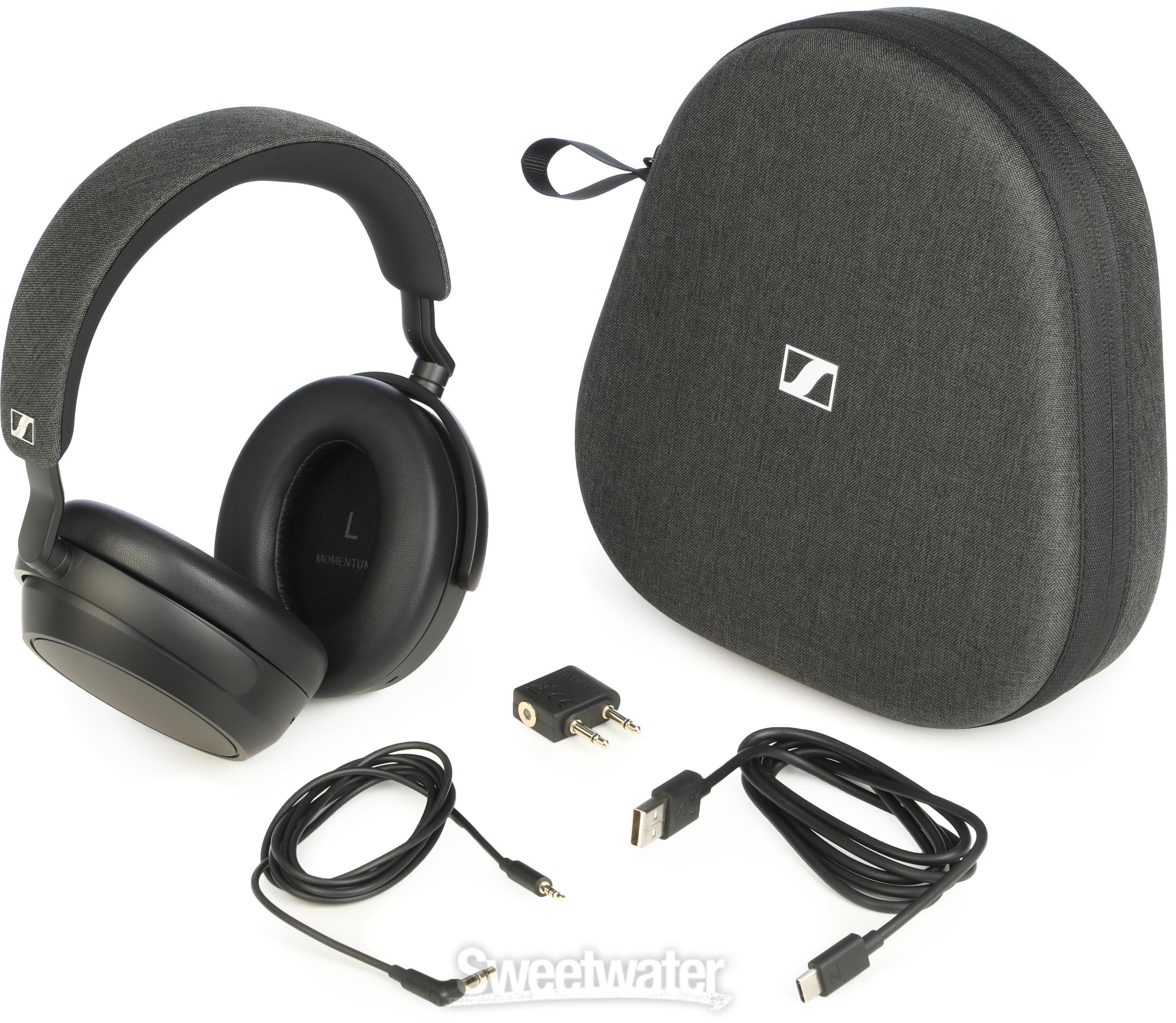 Sennheiser Momentum 4 Wireless Headphones - Black | Sweetwater