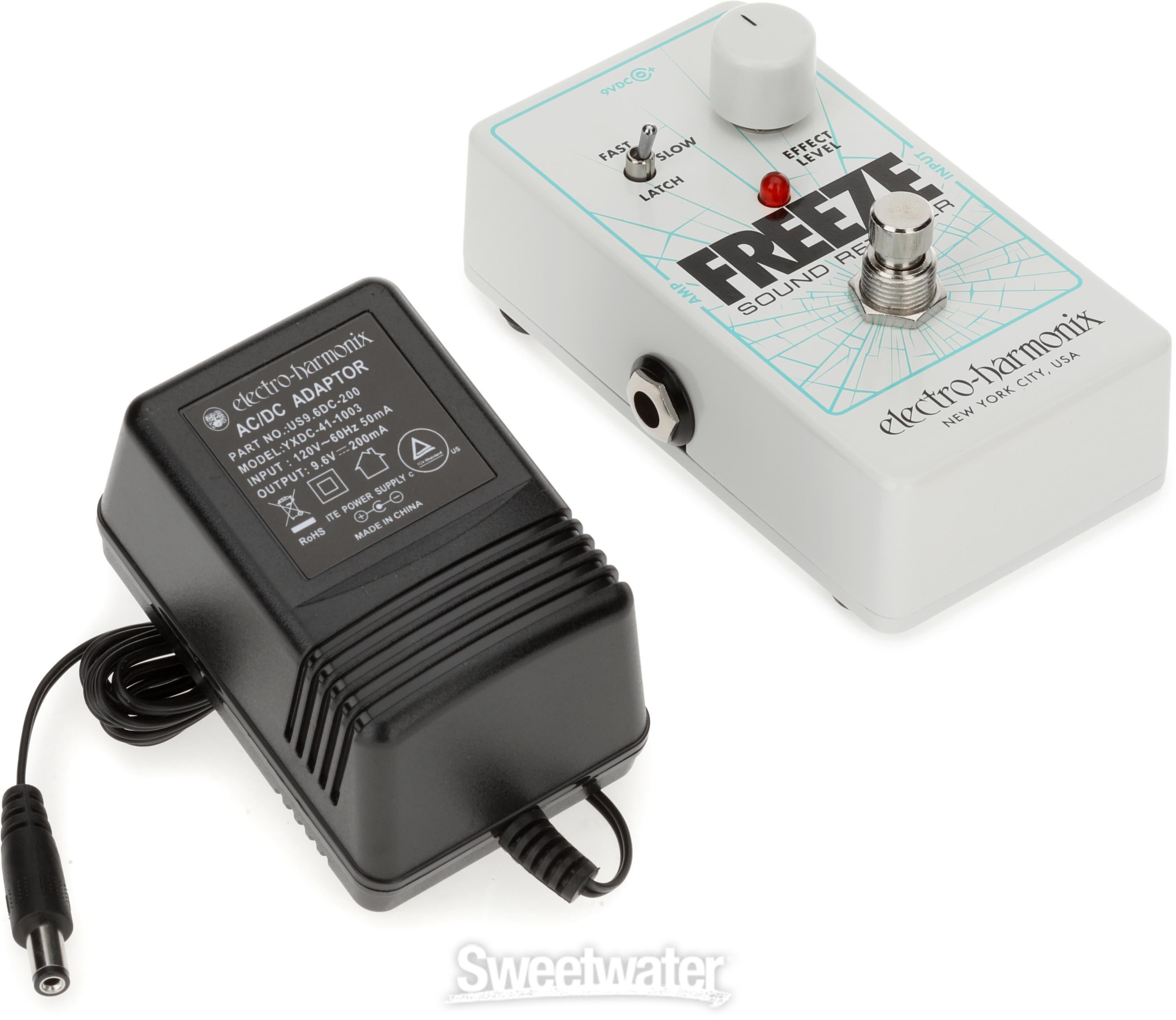 Electro-Harmonix Freeze Sound Retainer Pedal | Sweetwater