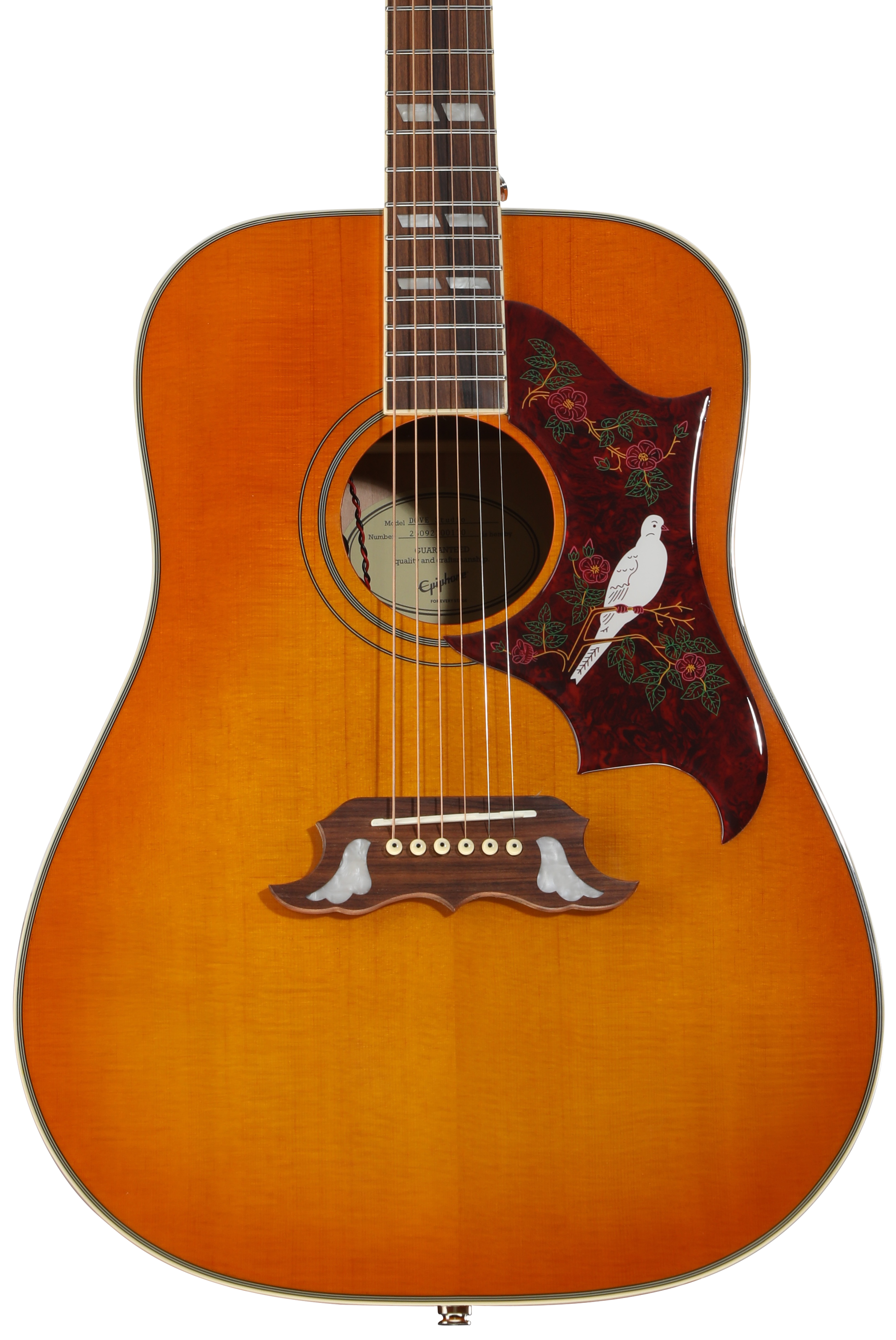 Epiphone Dove Studio Acoustic-electric Guitar - Violin Burst