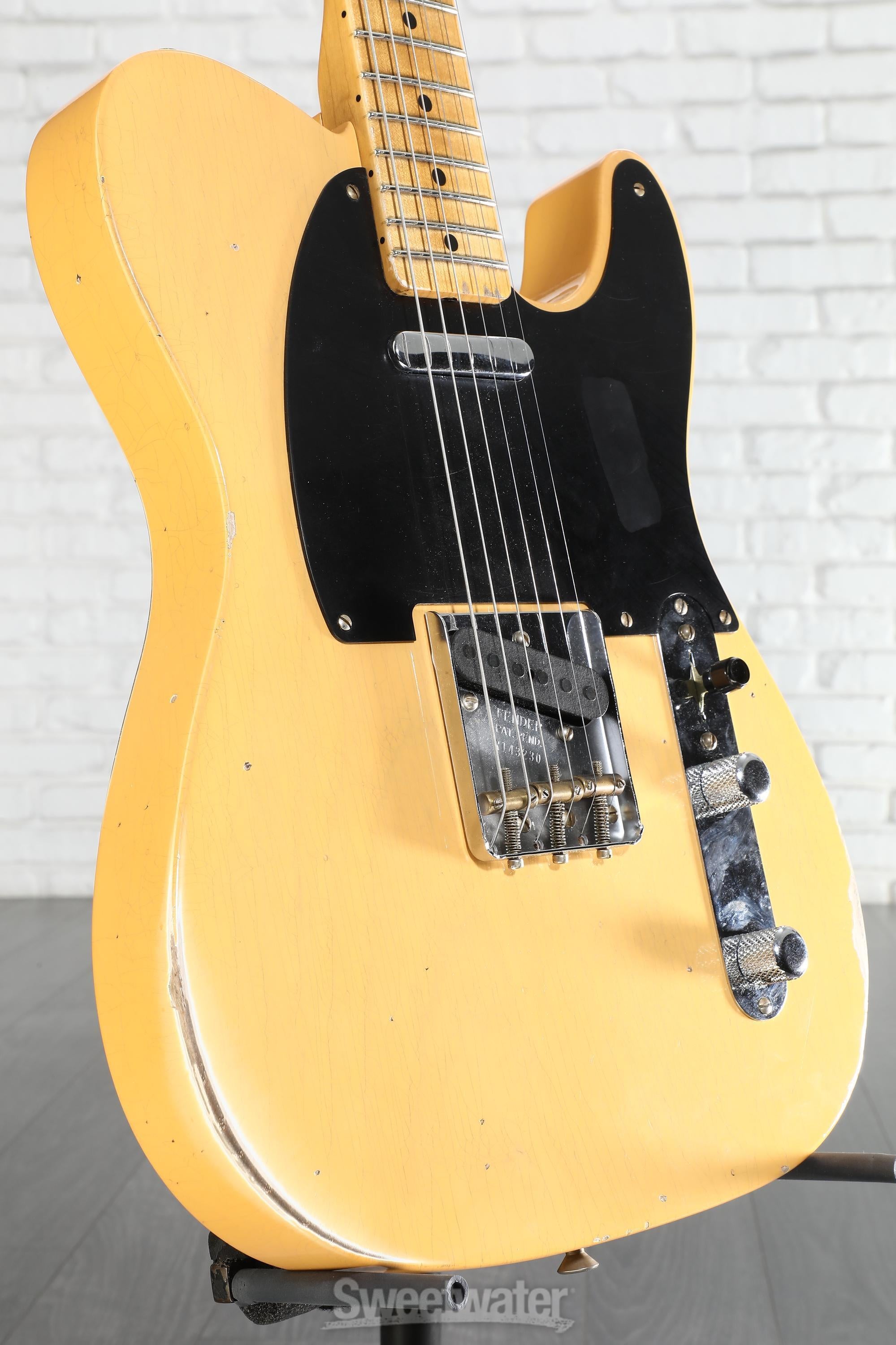 Fender Custom Shop 1951 Nocaster Relic Electric Guitar - Faded