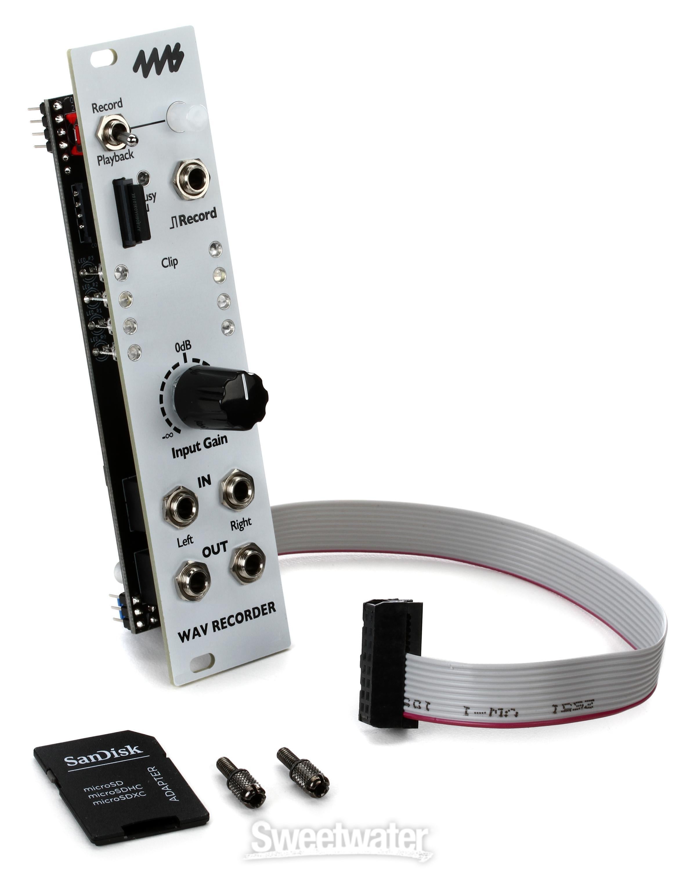 4ms WAV Recorder Eurorack Module | Sweetwater