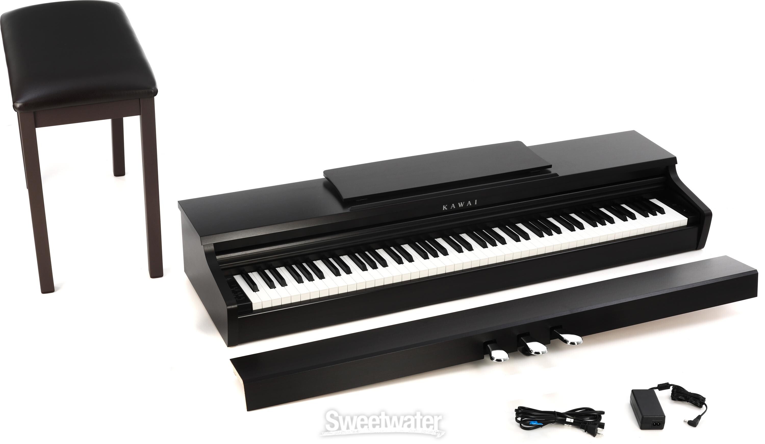 Kawai KDP120 Digital Home Piano - Premium Rosewood | Sweetwater