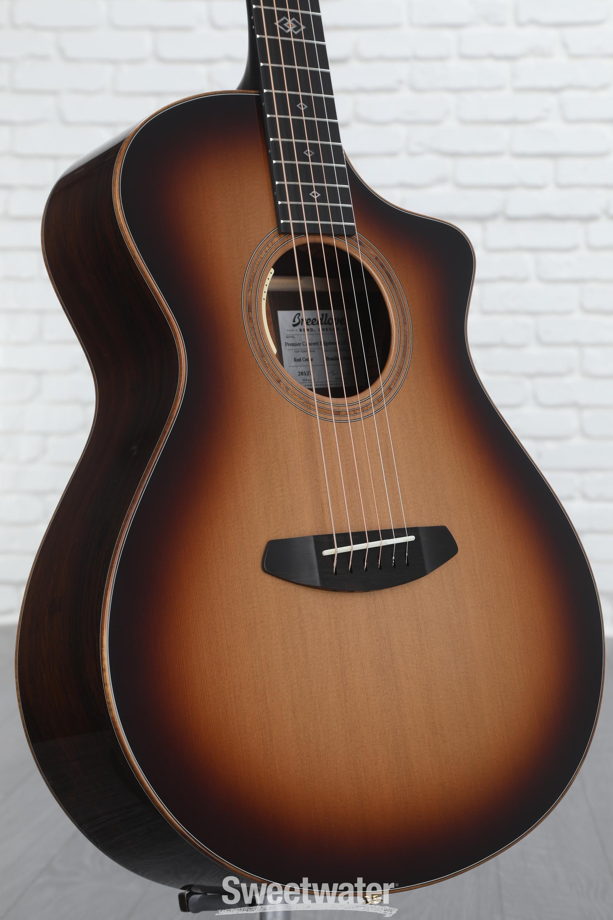 Breedlove Limited-edition Premier Concert CE Brazilian Rosewood