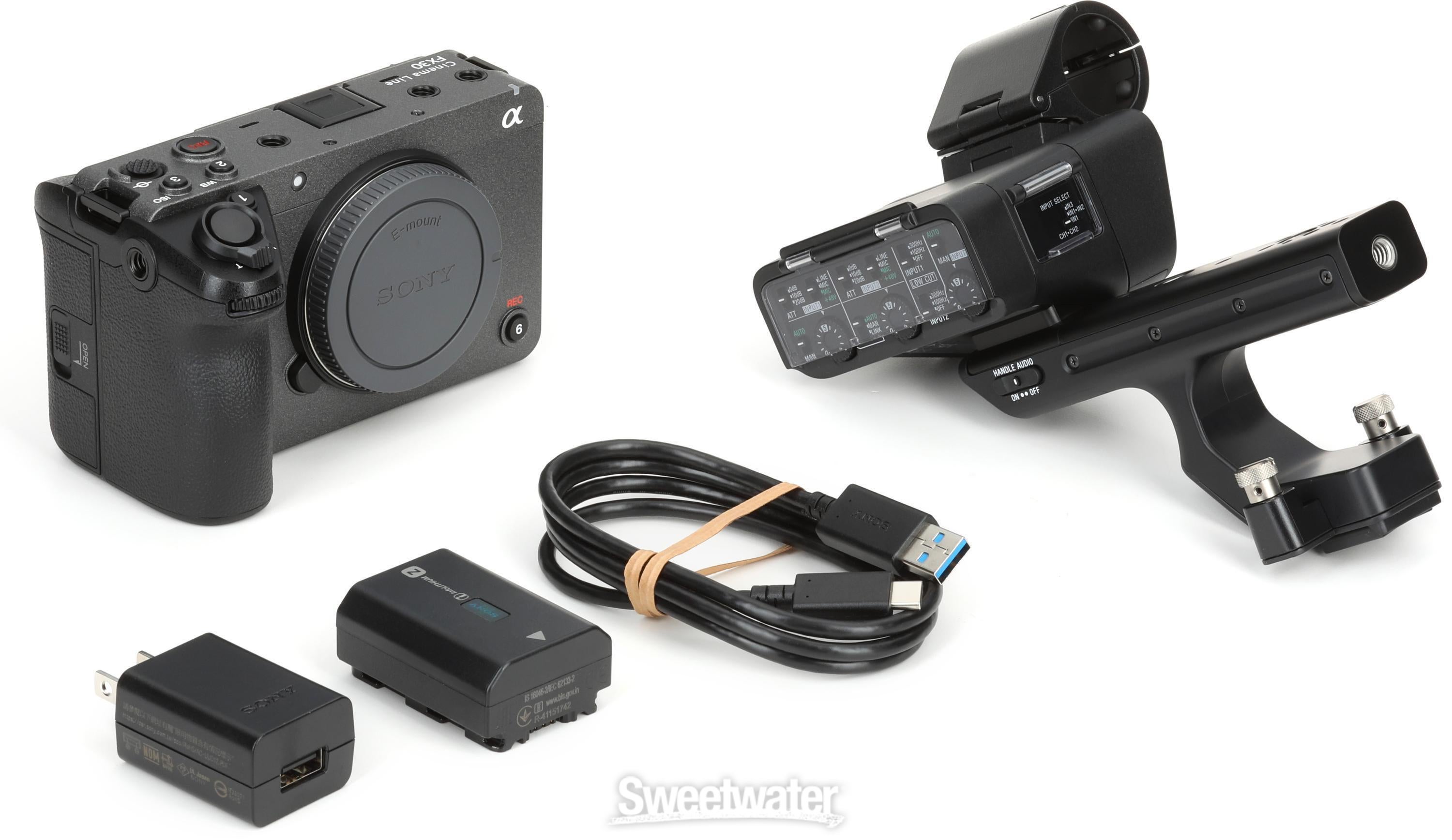 Sony FX30 Cinema Line Super 35 Digital Camera - Body with XLR