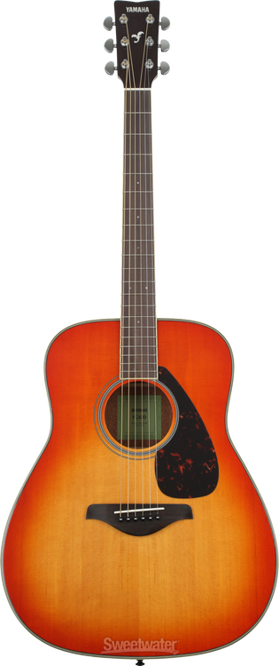 Yamaha FG820 Dreadnought Acoustic Guitar - Autumn Burst | Sweetwater