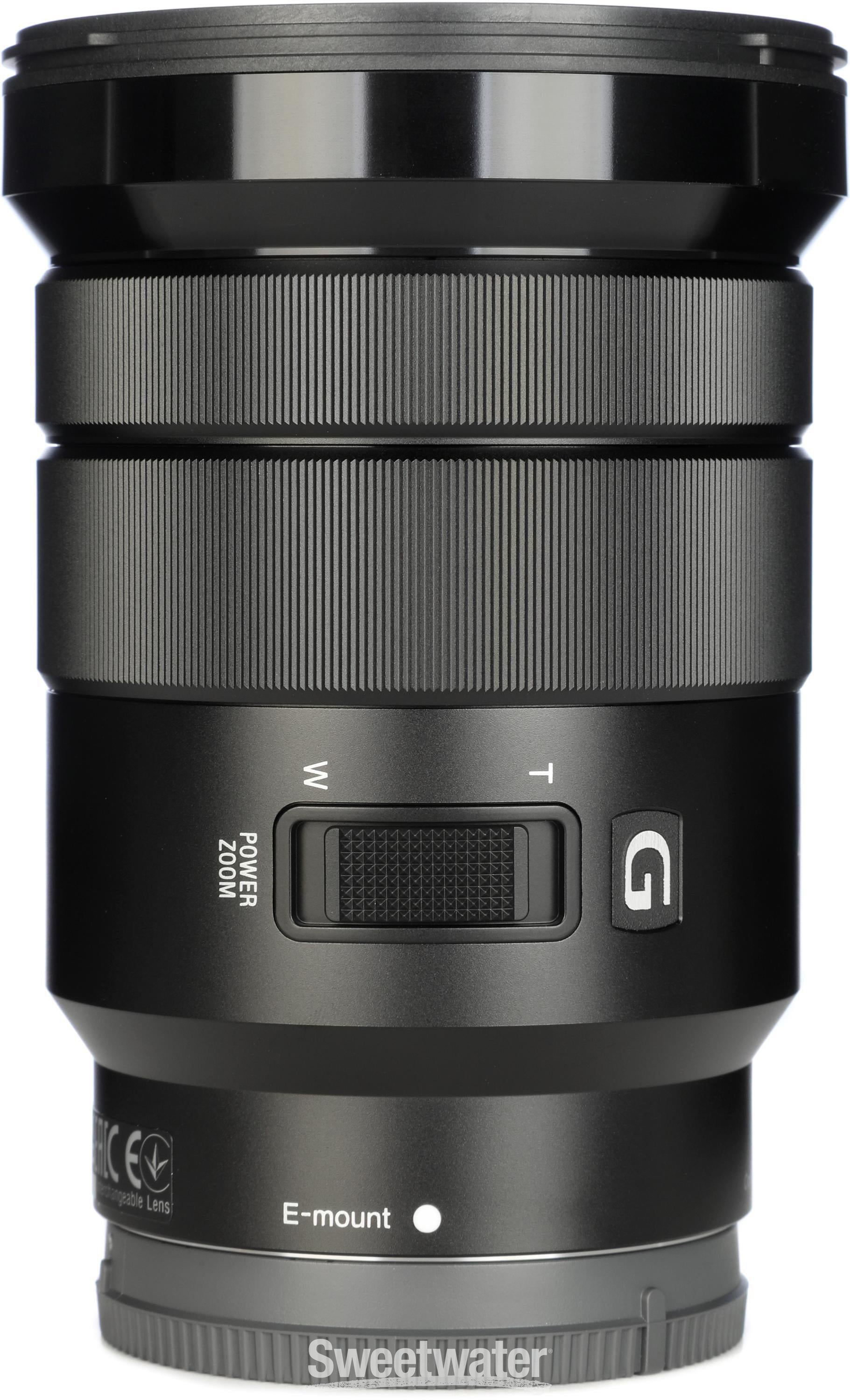 Sony E PZ 18mm-105mm F4 G OSS APS-C Standard Power Zoom G Lens