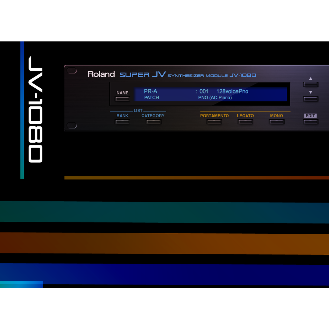 Roland JV-1080 Virtual Synthesizer Plug-in | Sweetwater