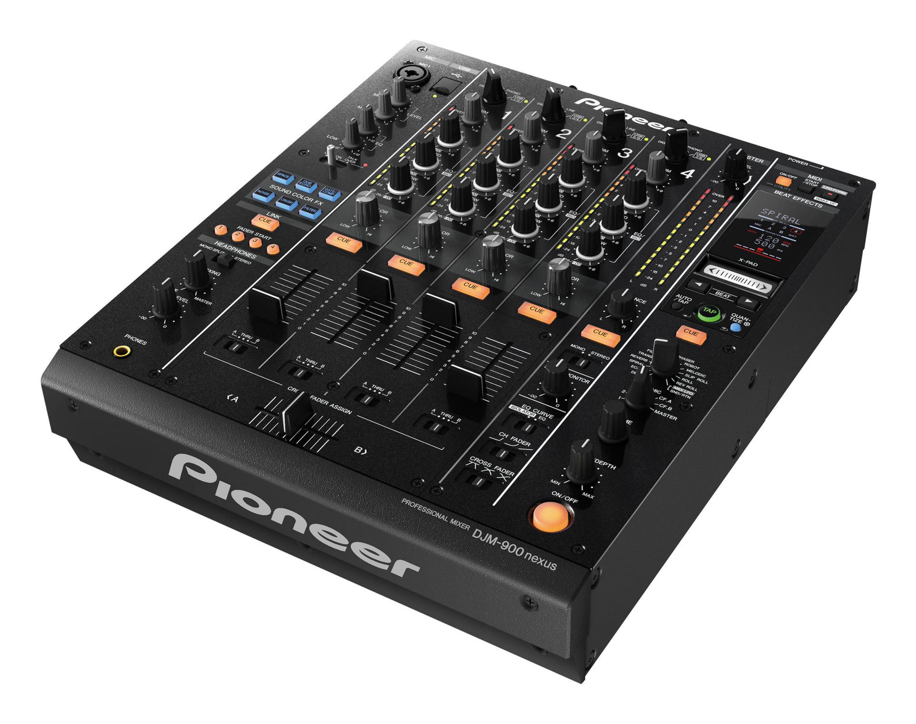 Pioneer DJ DJM-900nexus 4-channel DJ Mixer with Effects - Black