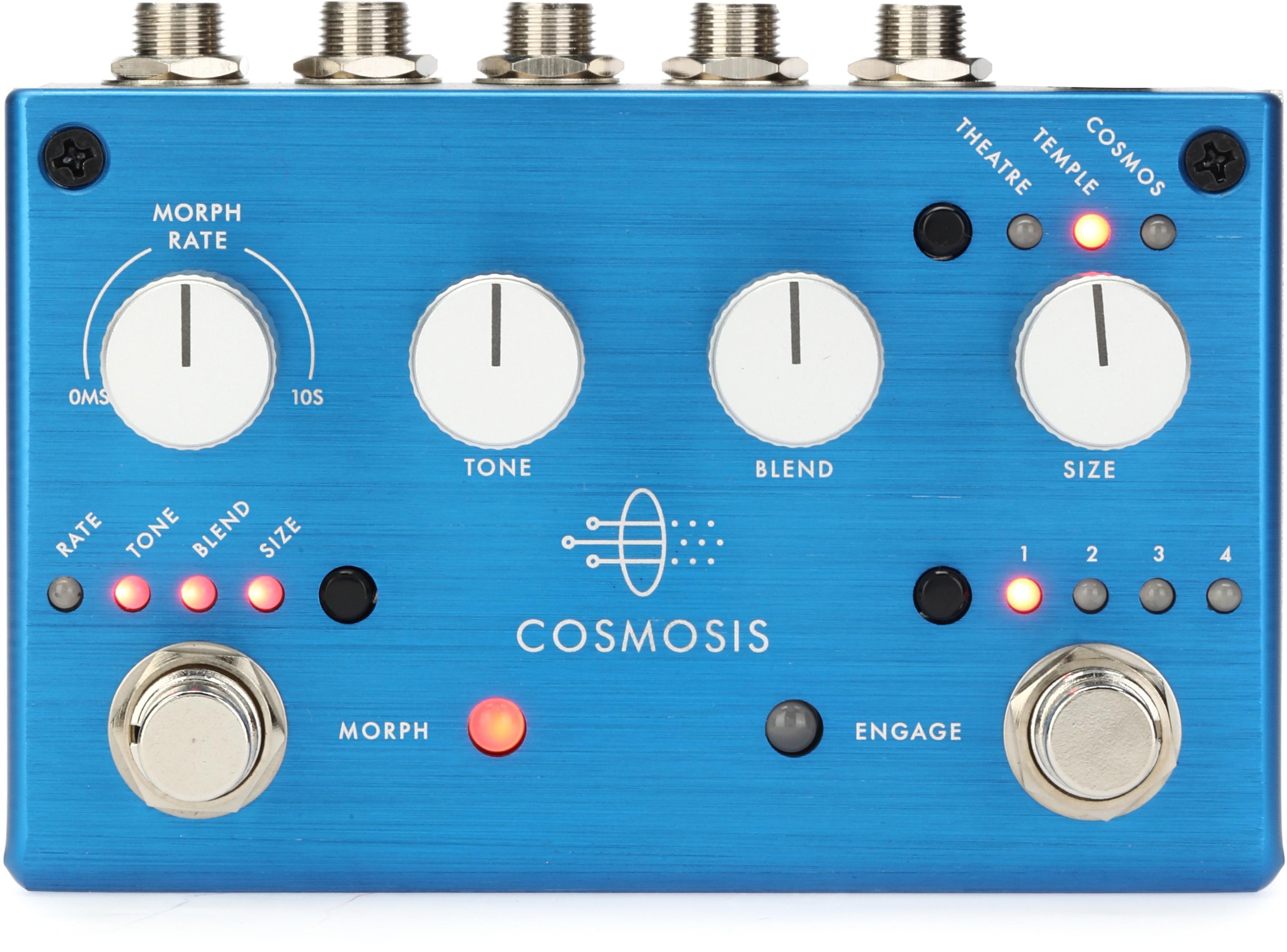 Pigtronix Cosmosis Stereo Morphing Reverb Effects Pedal | Sweetwater