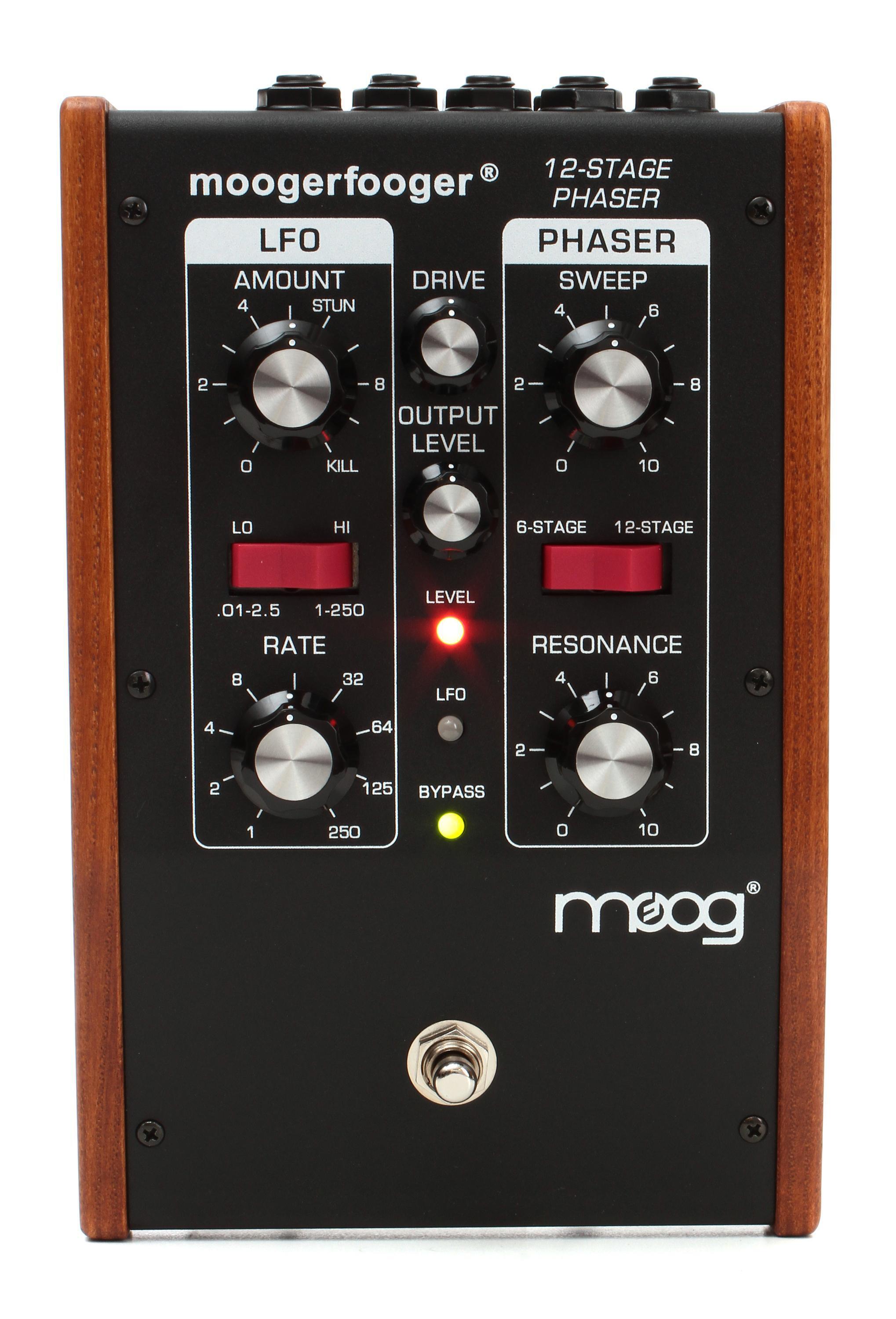 Moog Moogerfooger MF-103 12-Stage Phaser Pedal | Sweetwater