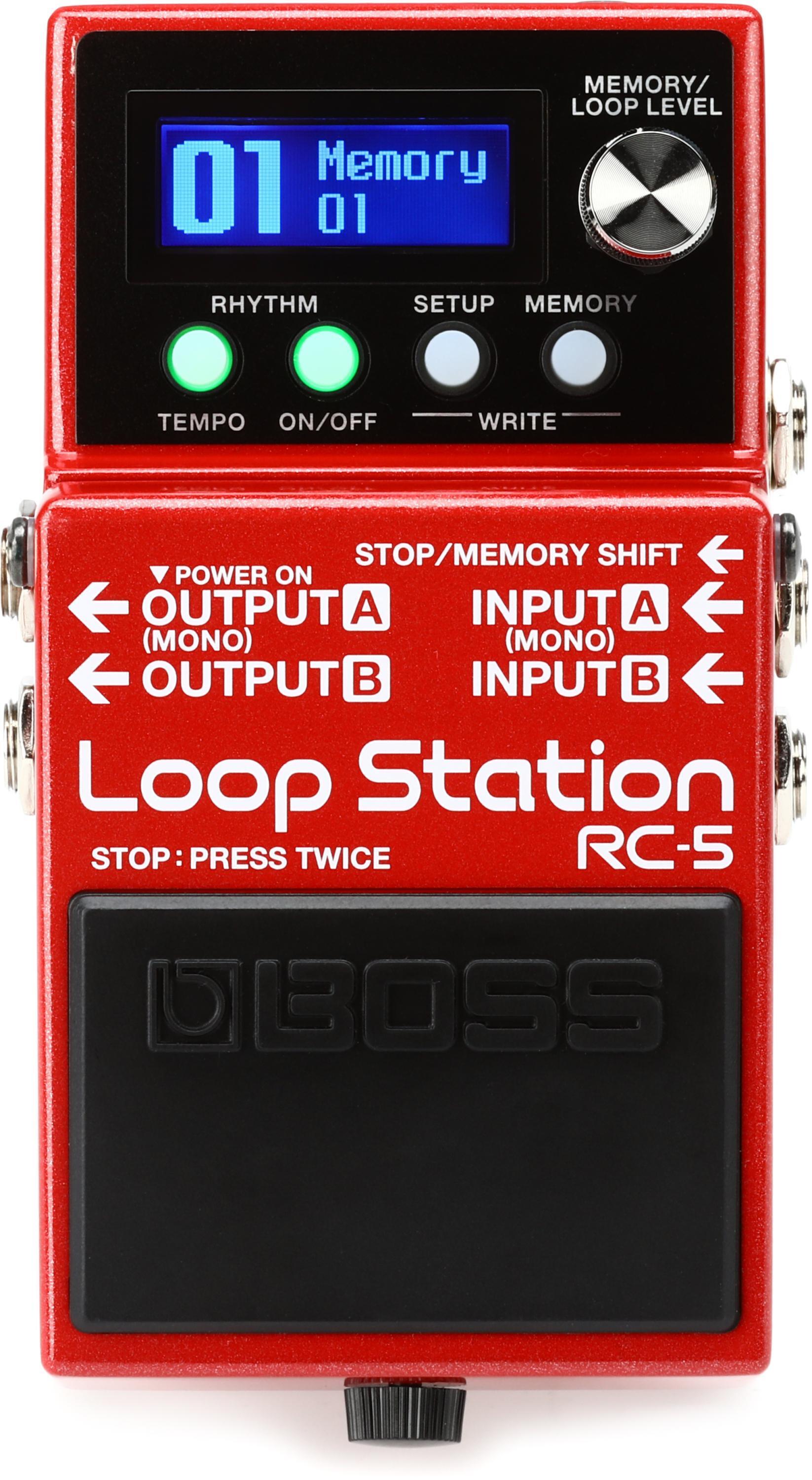 Boss RC-5 Loop Station Looper Pedal | Sweetwater