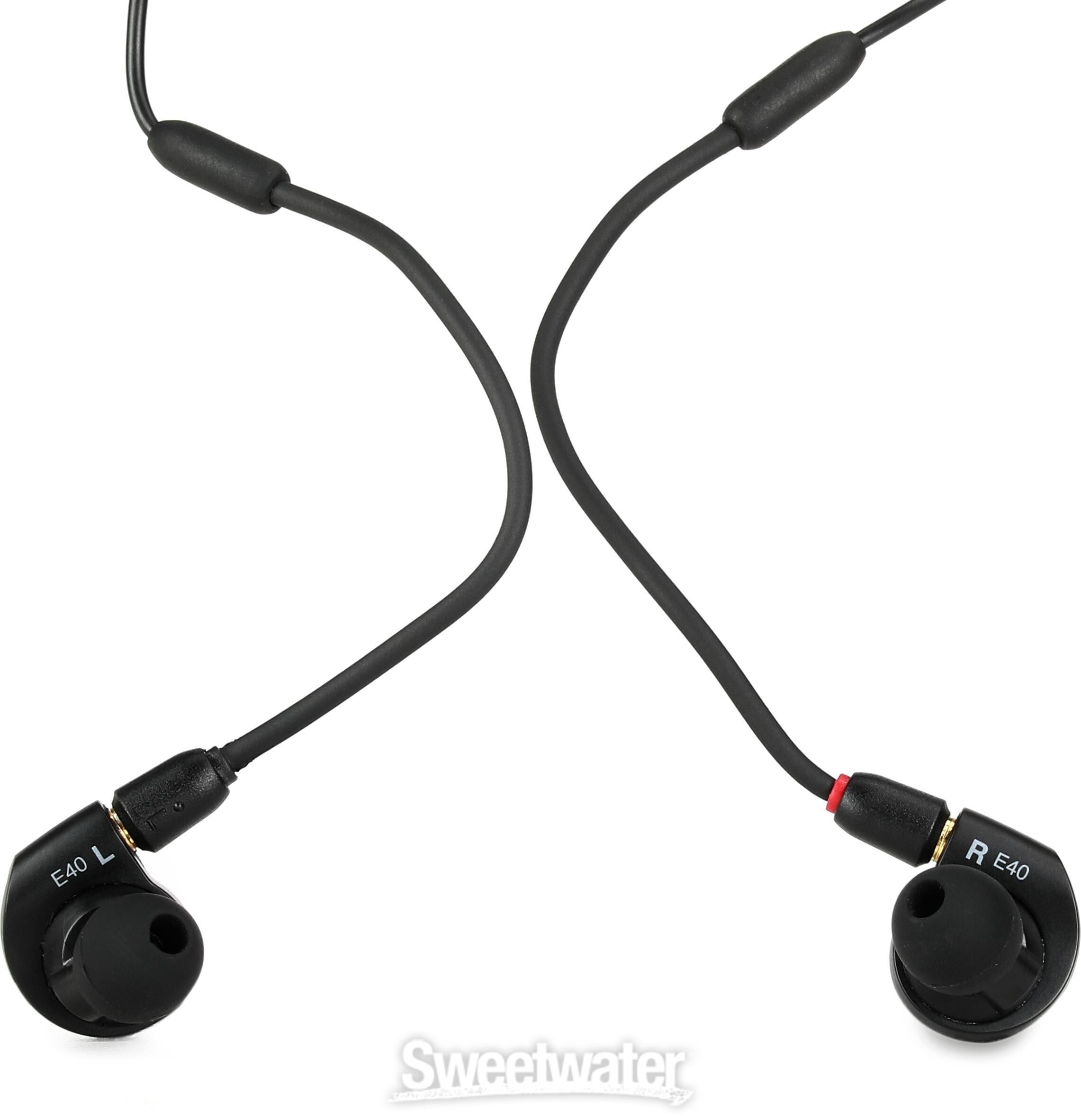 Audio-Technica ATH-E40 Monitor Earphones - Black Reviews | Sweetwater