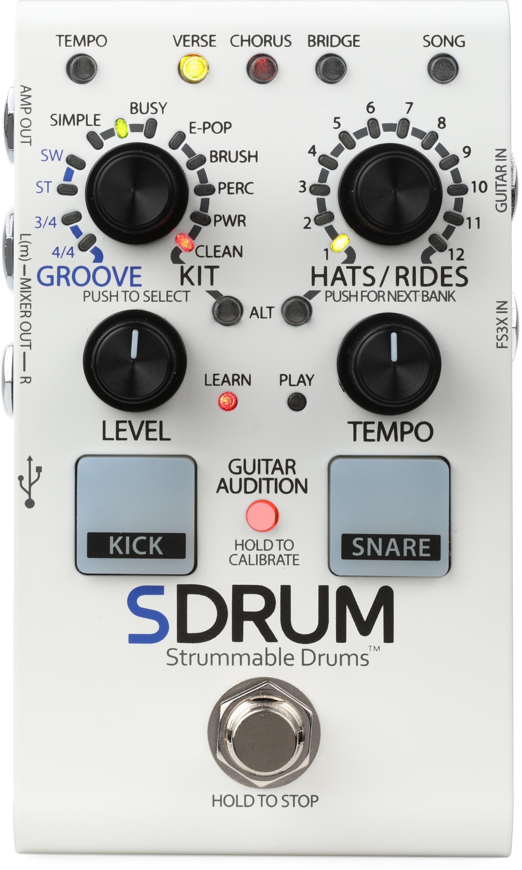 DigiTech SDRUM Auto-drummer Pedal | Sweetwater