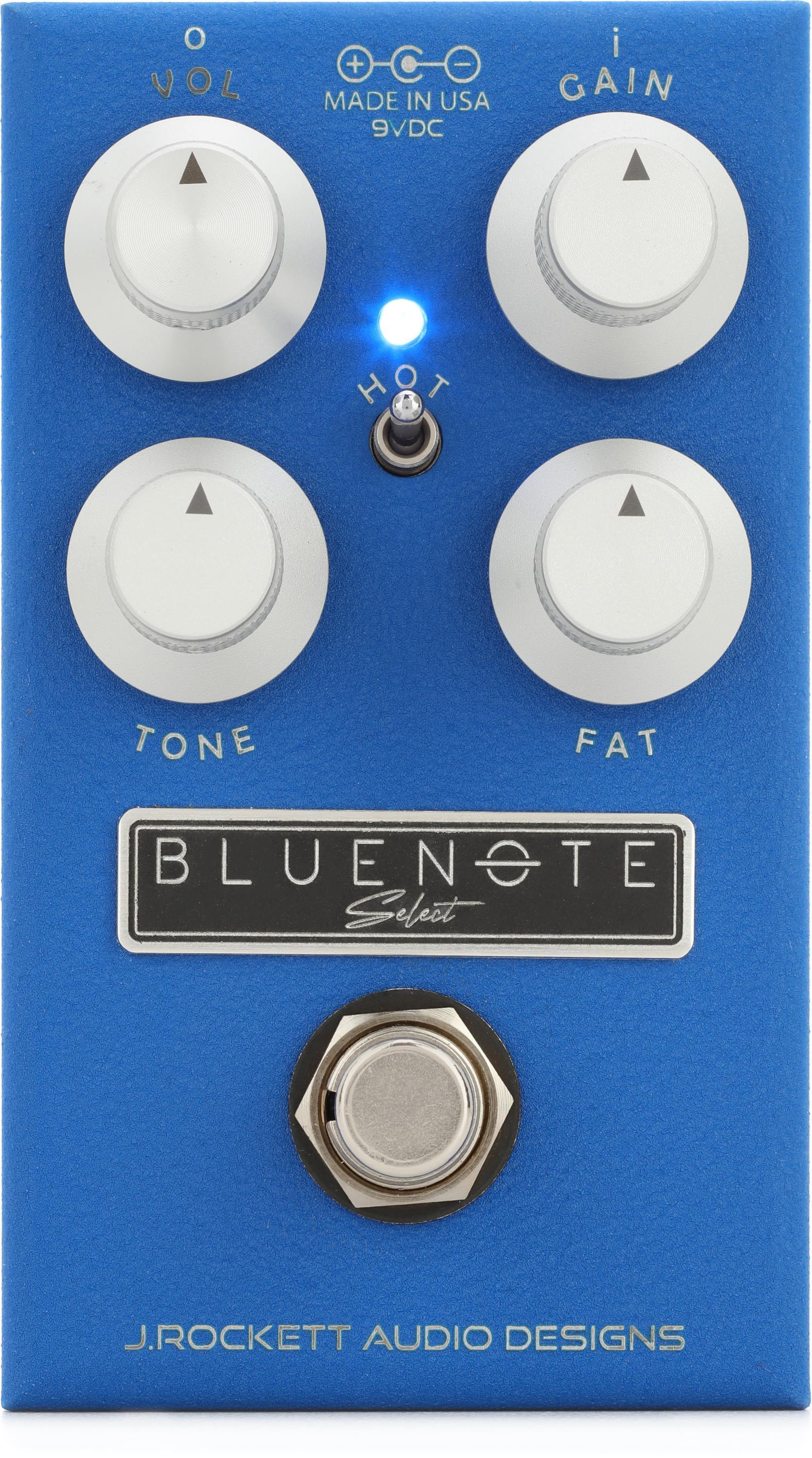 J. Rockett Audio Designs Blue Note Select Boost/Overdrive Pedal