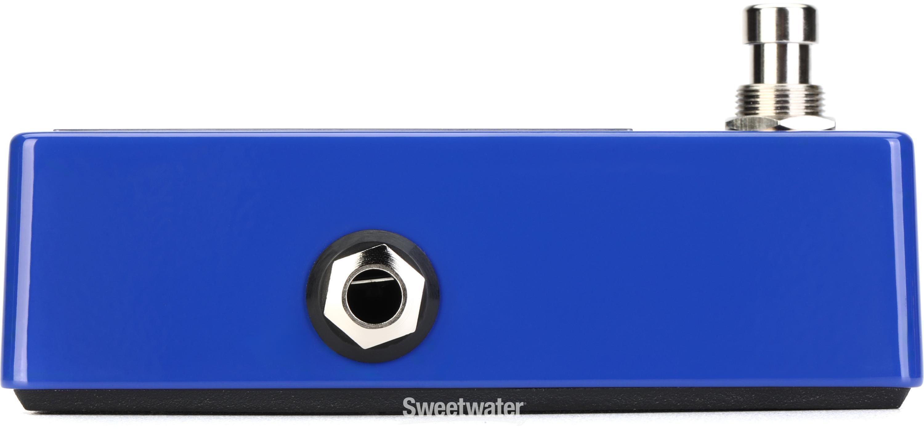 Korg Pitchblack X Chromatic Pedal Tuner - Limited-edition Blue