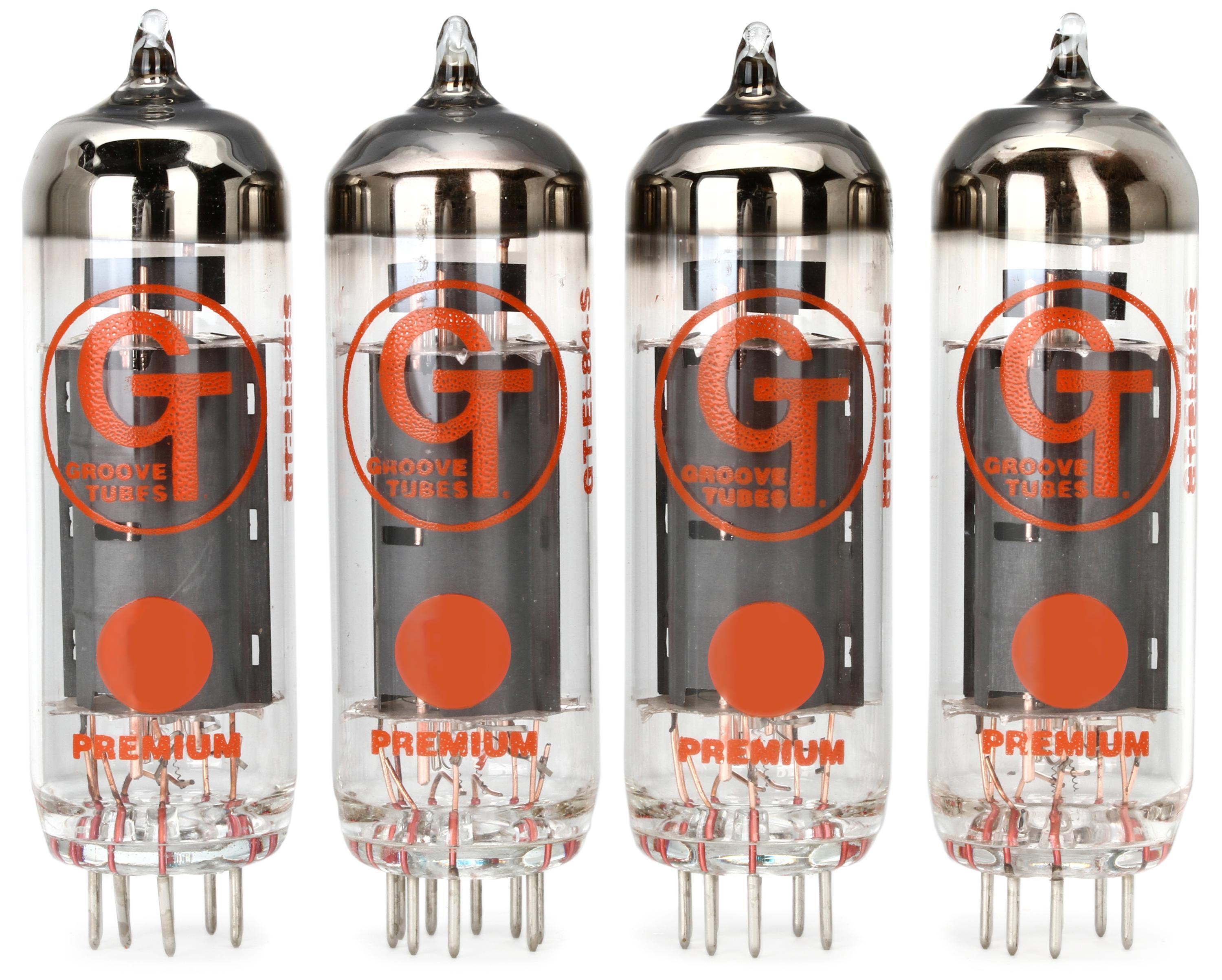 Groove Tubes GT-6L6S Select Power Tubes - Medium Quartet | Sweetwater