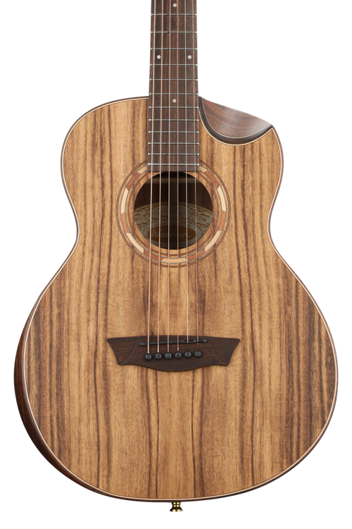 Washburn Comfort G-Mini 55 Koa Acoustic Guitar - Satin | Sweetwater