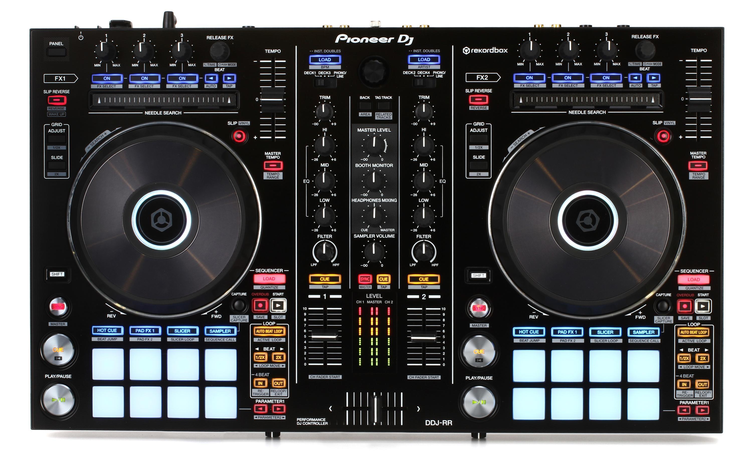 Pioneer DJ DDJ-RR 2-deck rekordbox DJ Controller | Sweetwater