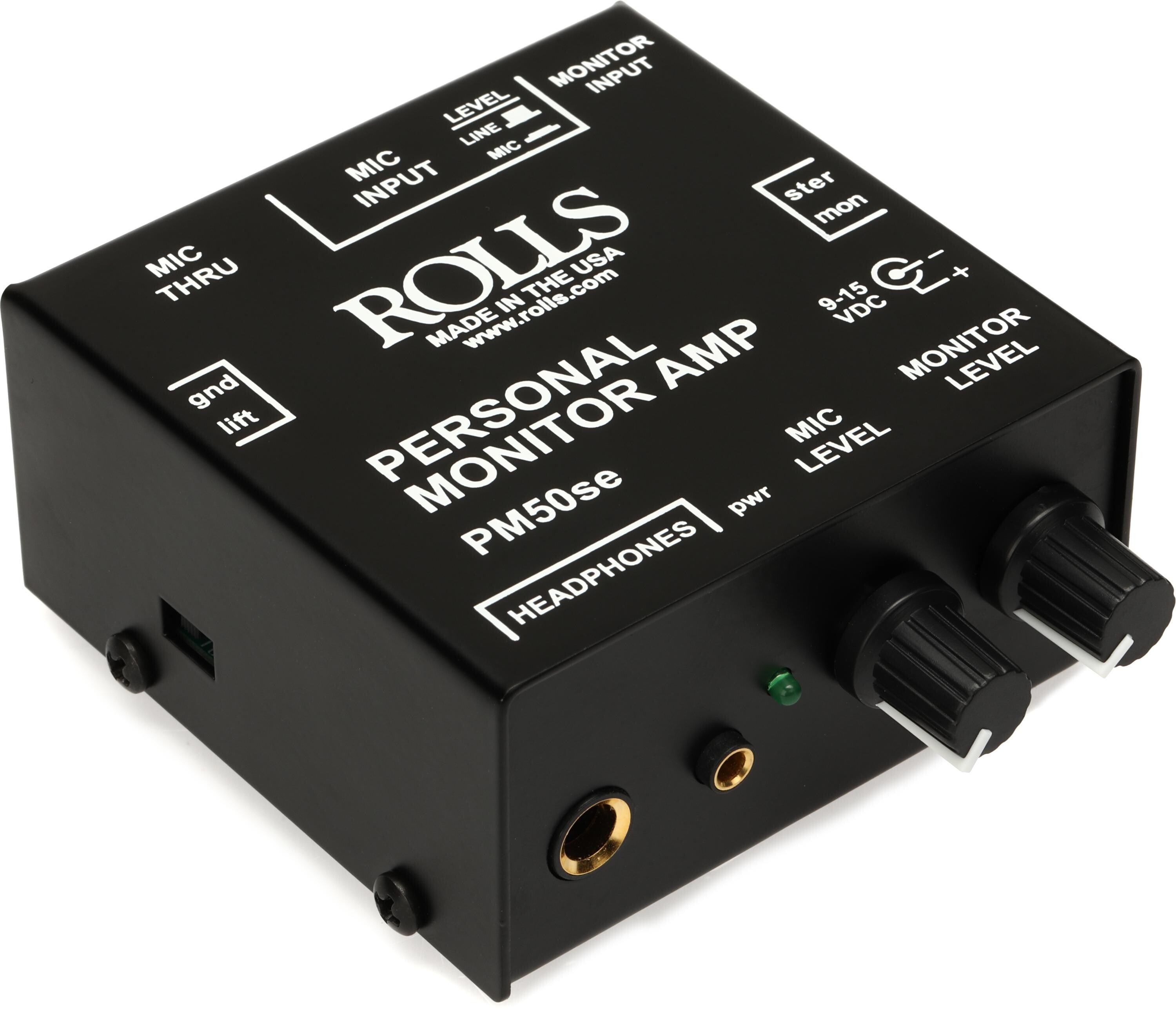 Rolls PM50se Personal Monitor Amp | Sweetwater