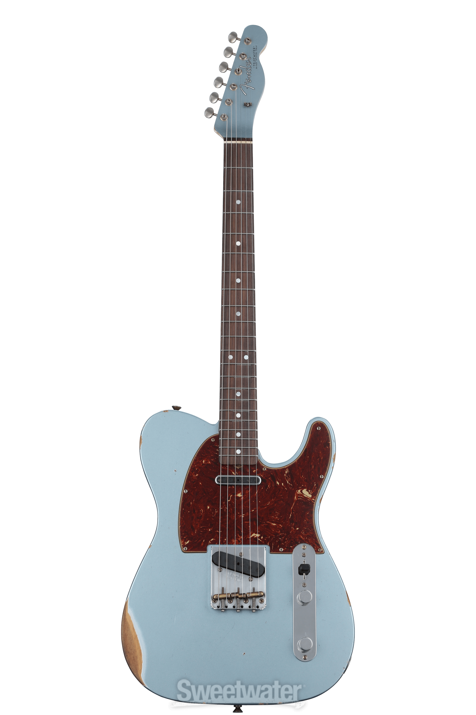Fender Telecaster ライトブルー 付属ストラップ Fender Telecaster
