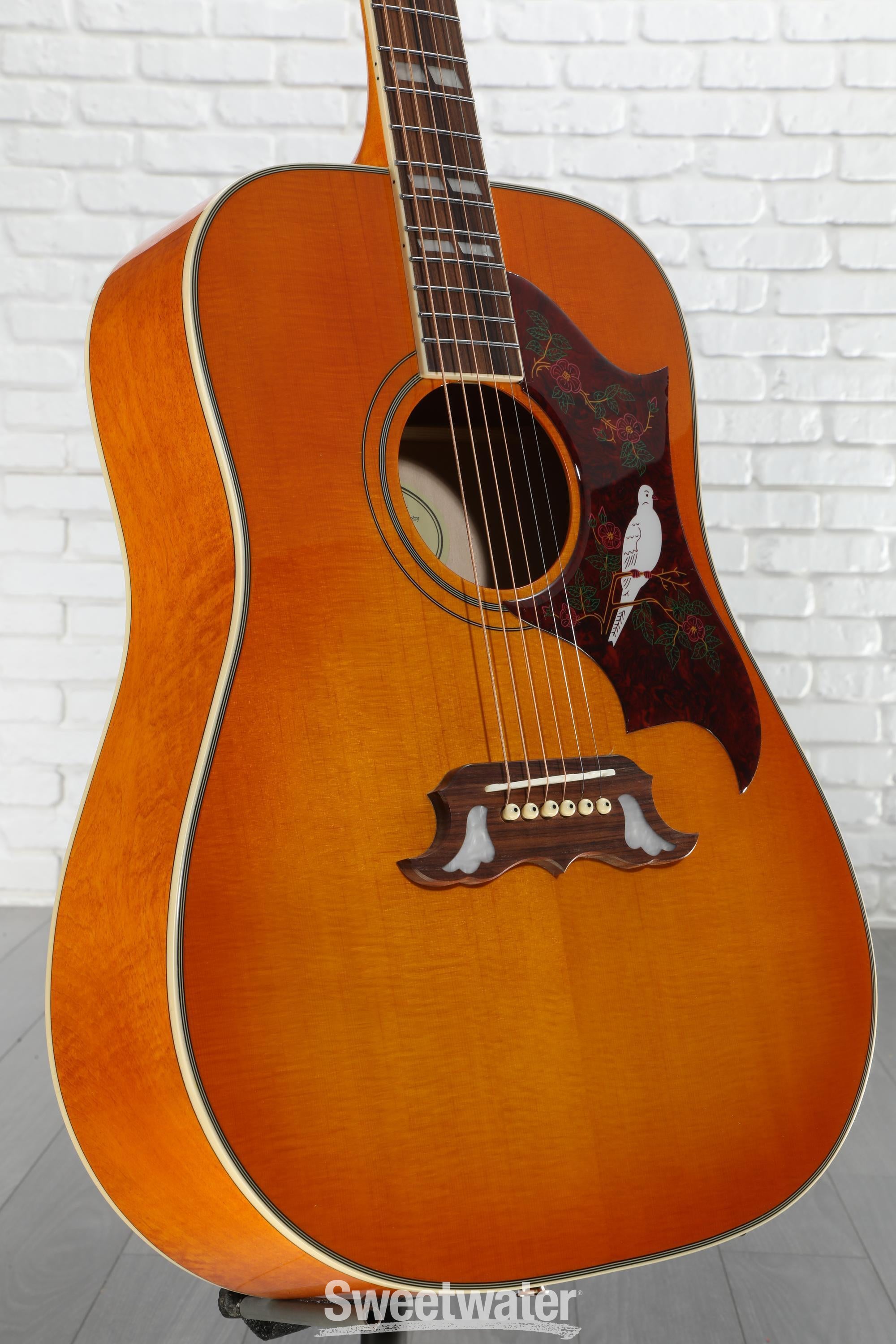 Epiphone Dove Studio Acoustic-electric Guitar - Violin Burst