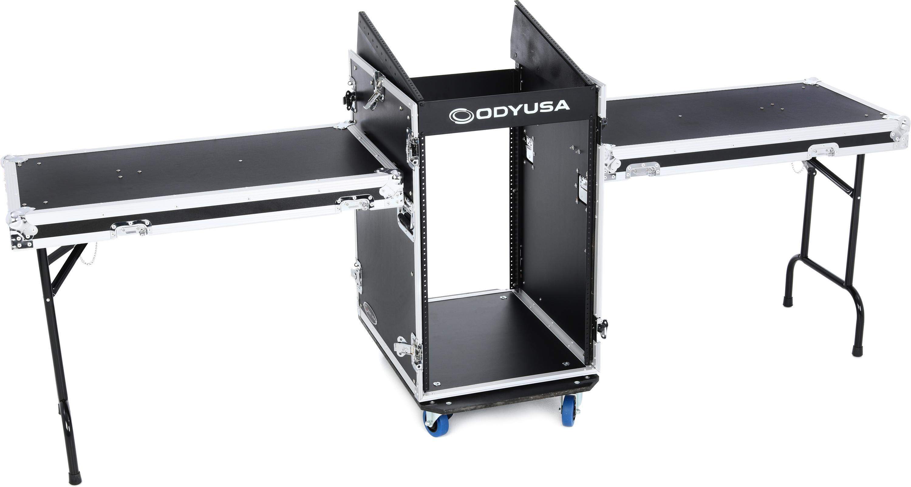 Odyssey FZ1316WDLXII 13U Top / 16U Front Pro Combo Rack Case with