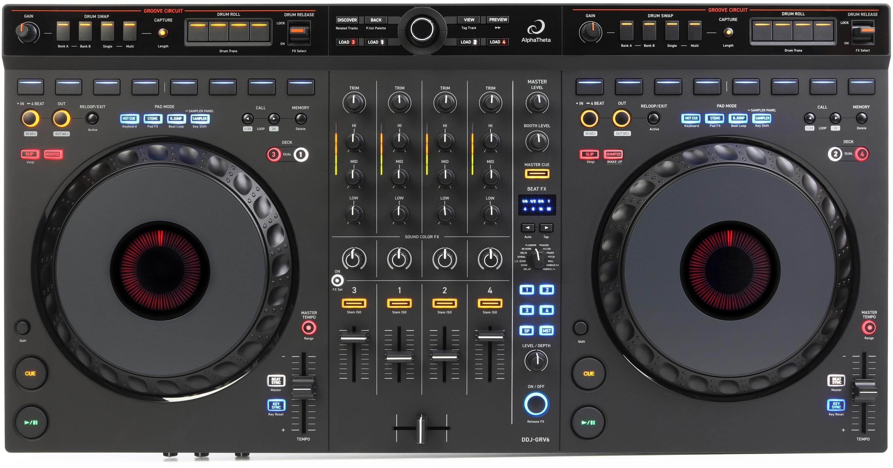 Reloop BeatPad 2 2-deck DJ Controller for Algoriddim DJAY 2