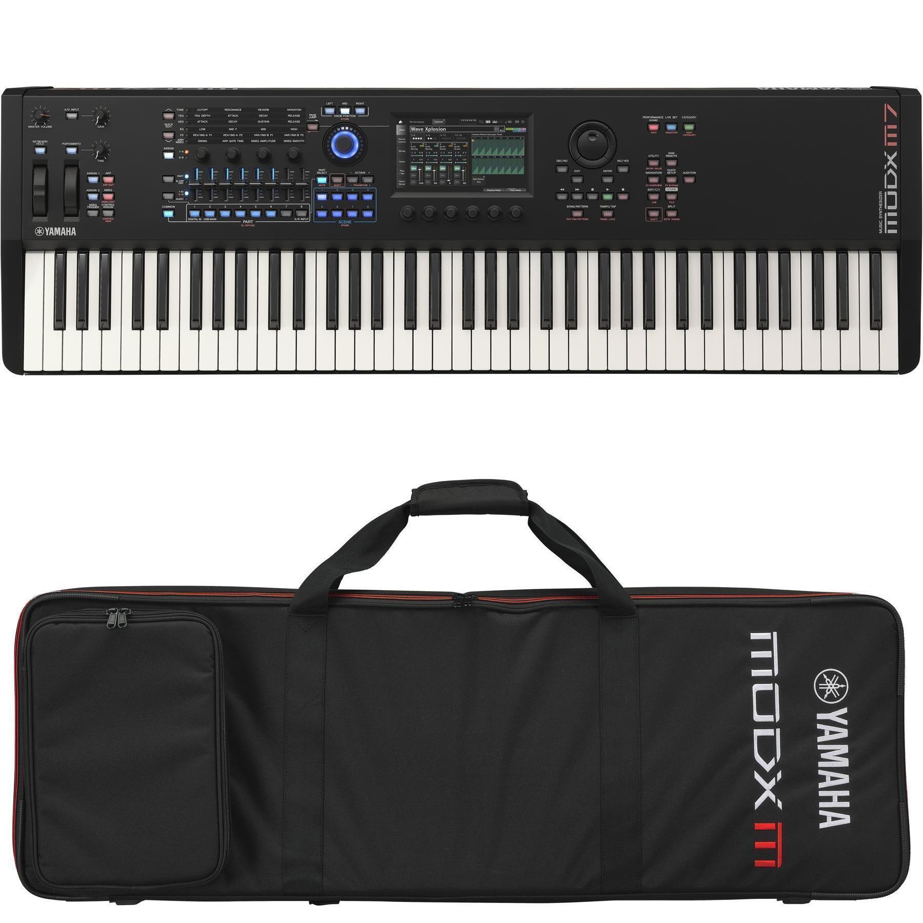 Yamaha MODX M7 76-key Performance Synthesizer with Soft Case