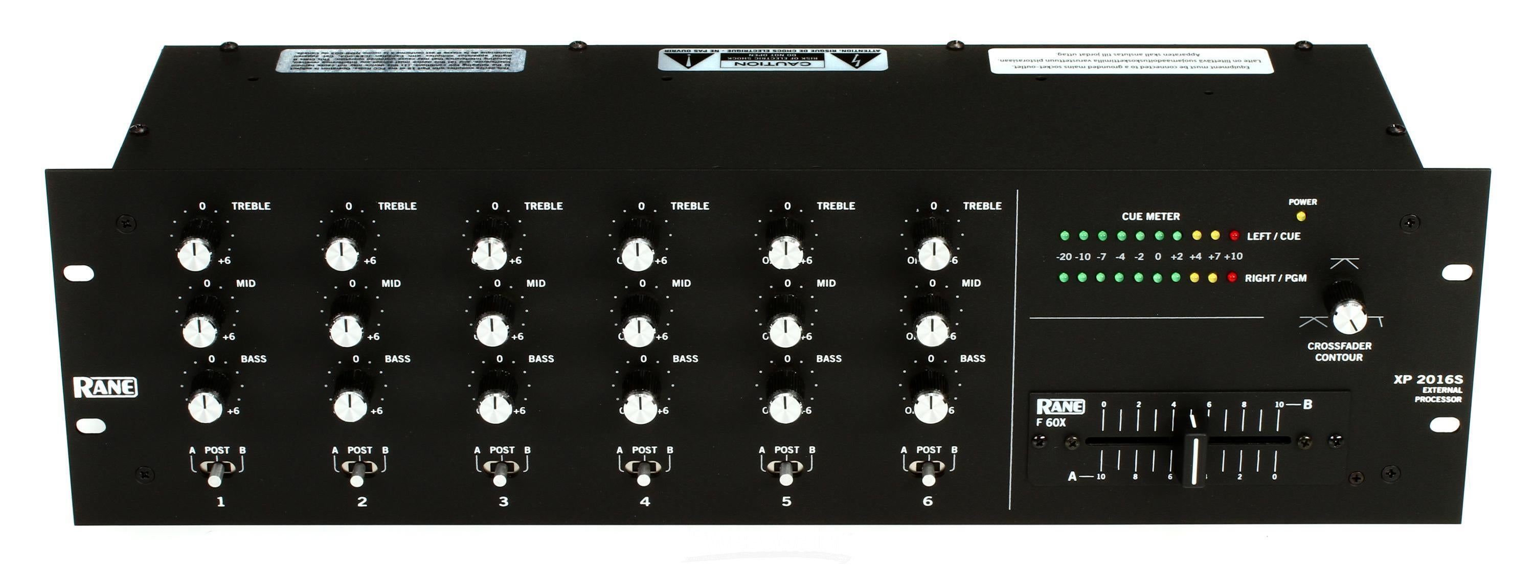 Rane MP 2016S & XP 2016S ロータリーミキサー スタンド付 Rane MP