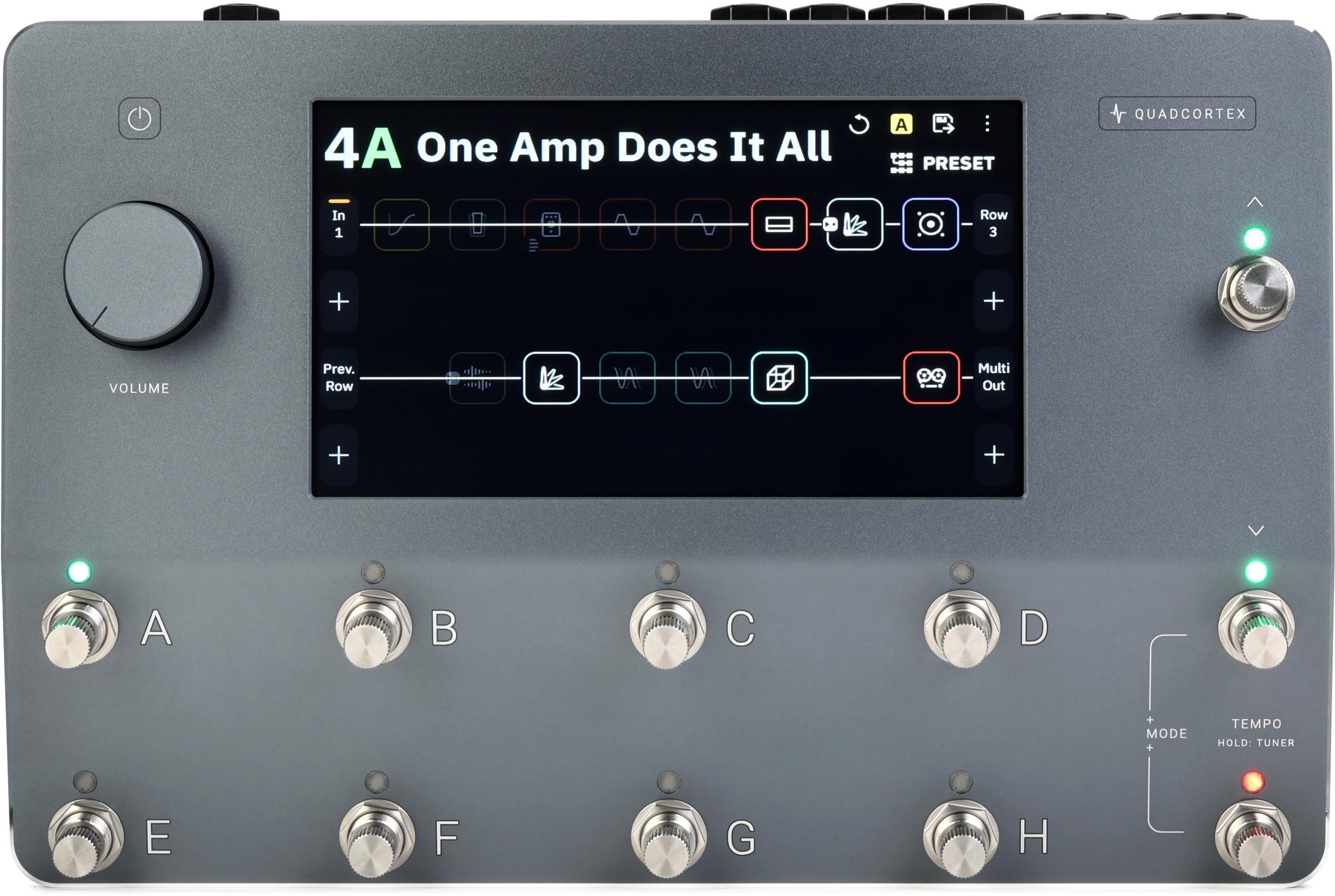 Neural DSP Quad Cortex Digital Amp Modeling and Multi-Effects