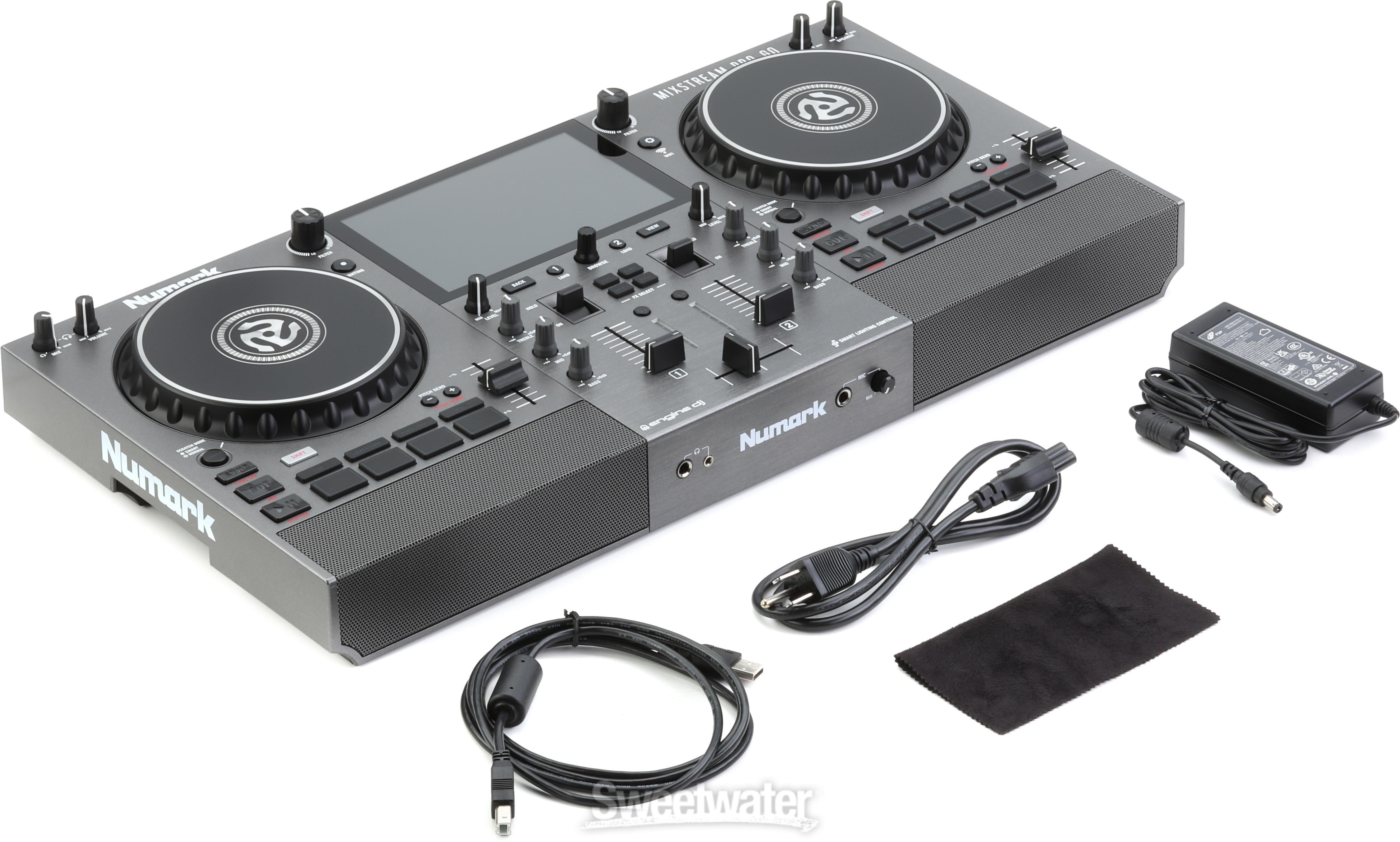 Numark Mixstream Pro Go Battery-powered Standalone DJ Controller