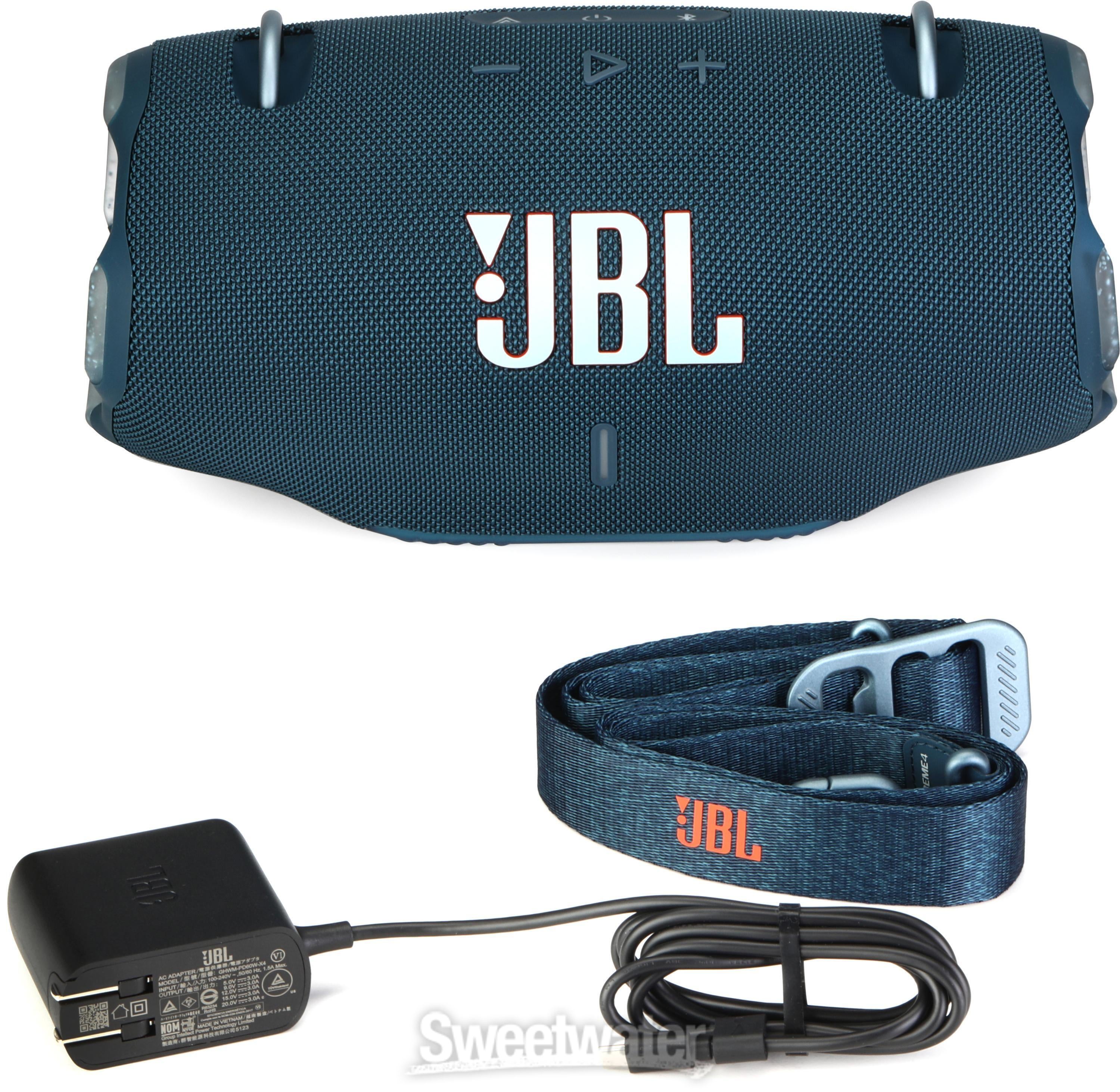 JBL Xtreme 4 Waterproof Portable Bluetooth Speaker - Blue | Sweetwater