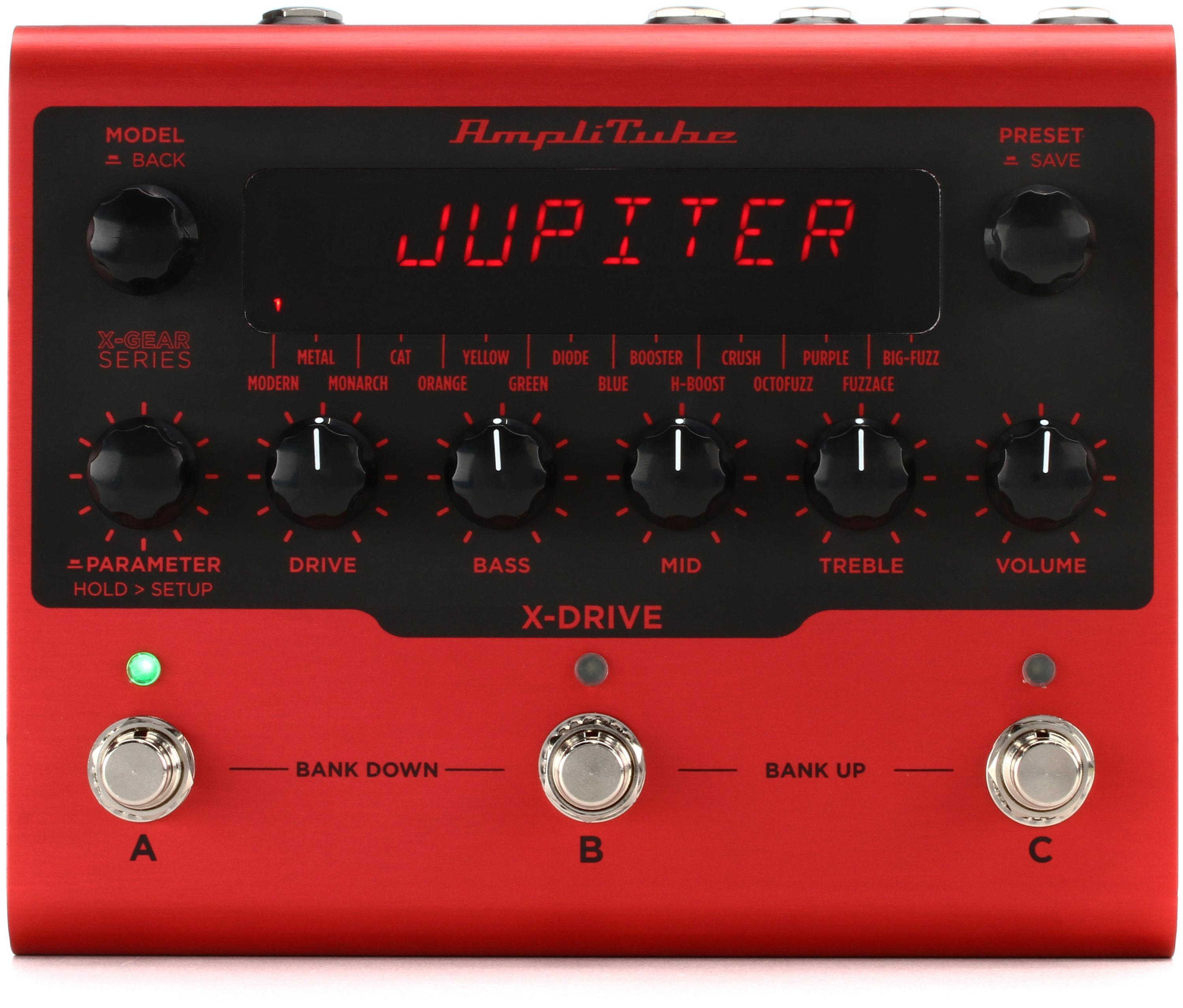 IK Multimedia AmpliTube X-Drive Distortion Pedal | Sweetwater