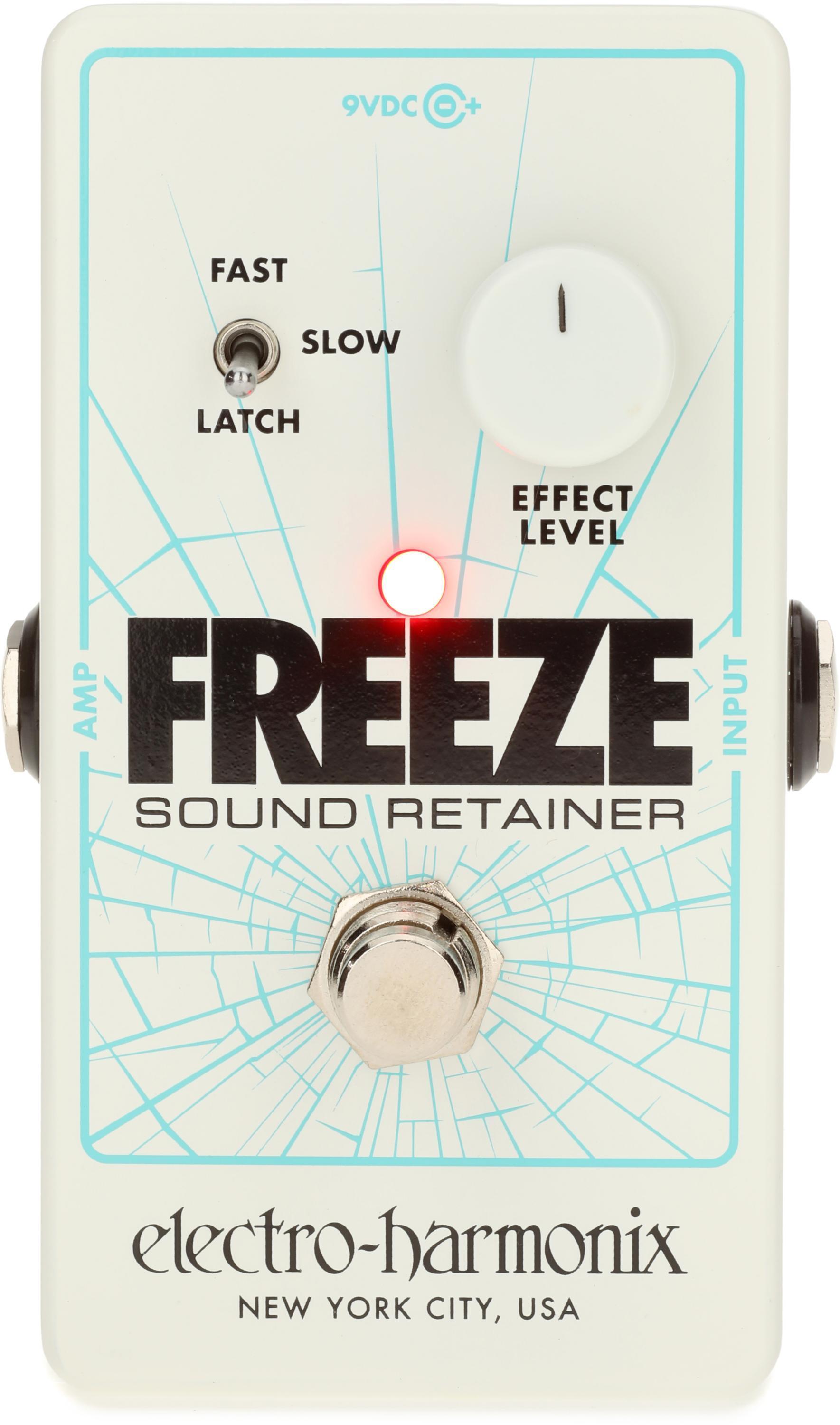 Electro-Harmonix Freeze Sound Retainer Pedal | Sweetwater