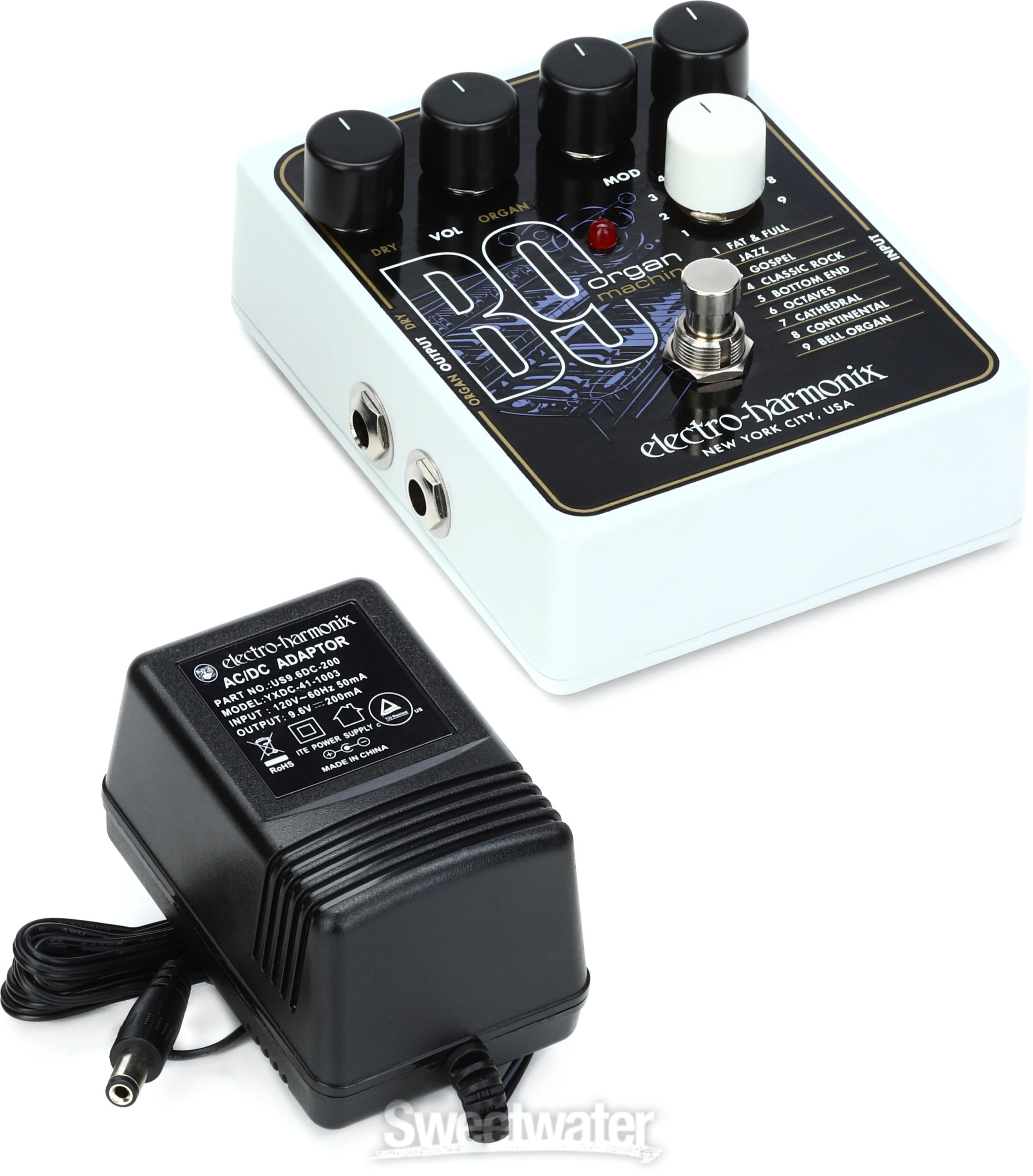 Electro-Harmonix B9 Organ Machine Guitar Effect Pedal Reviews