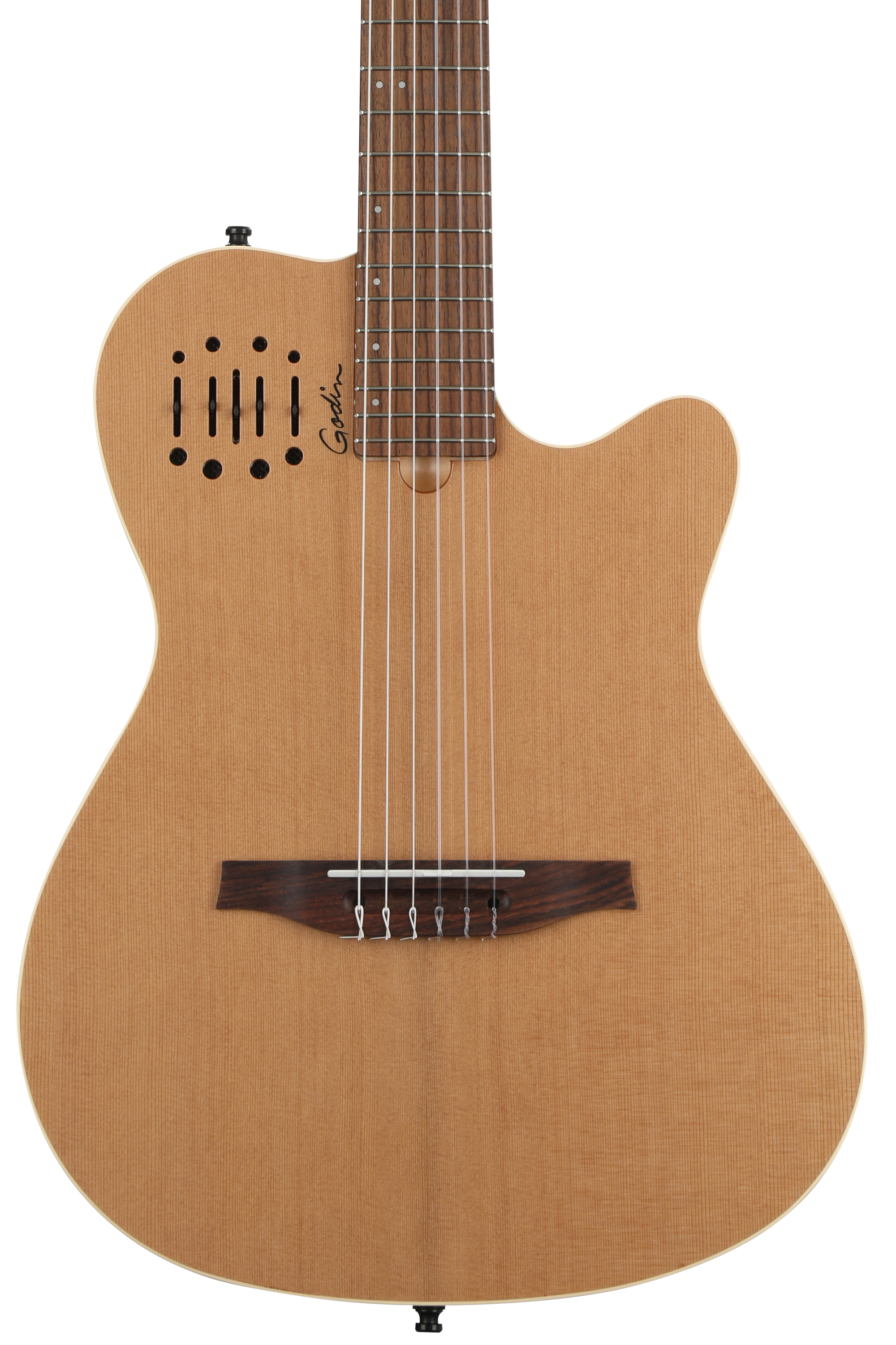 Godin MultiAc Nylon Encore Acoustic-Electric Guitar - Natural Semi