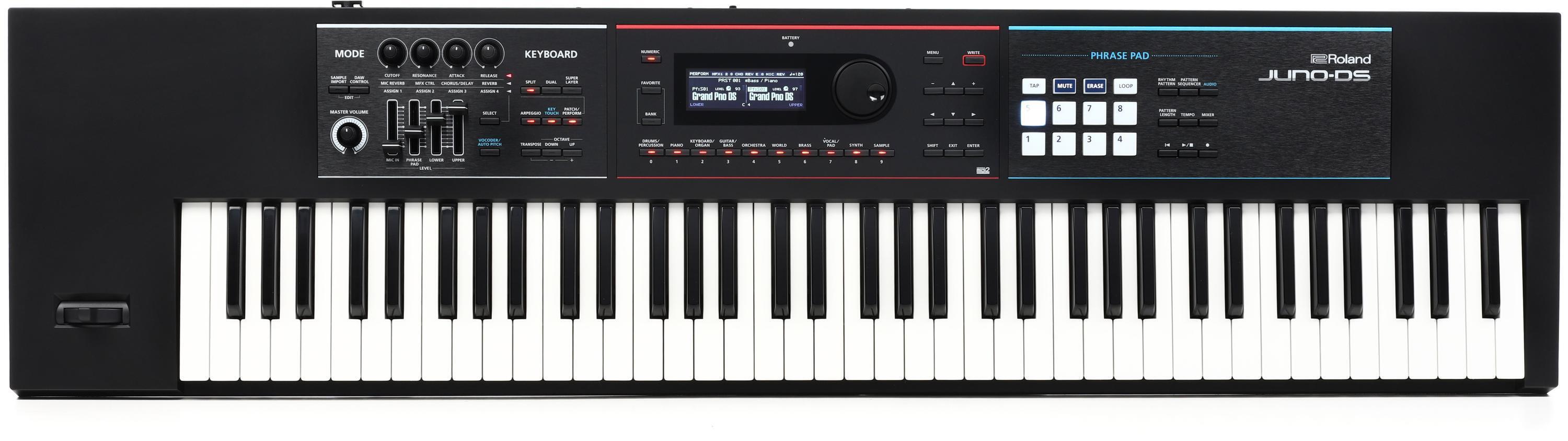 Roland JUNO-DS76 76-key Synthesizer | Sweetwater