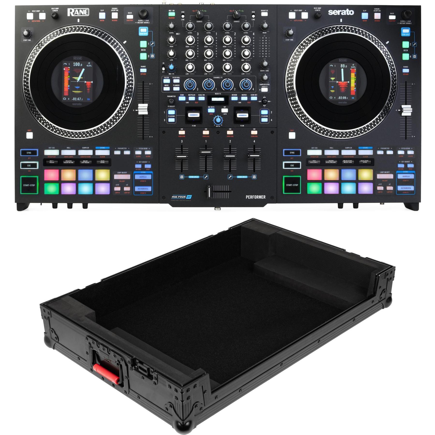 Rane Performer 4-channel Motorized DJ Controller with Onyx Flight