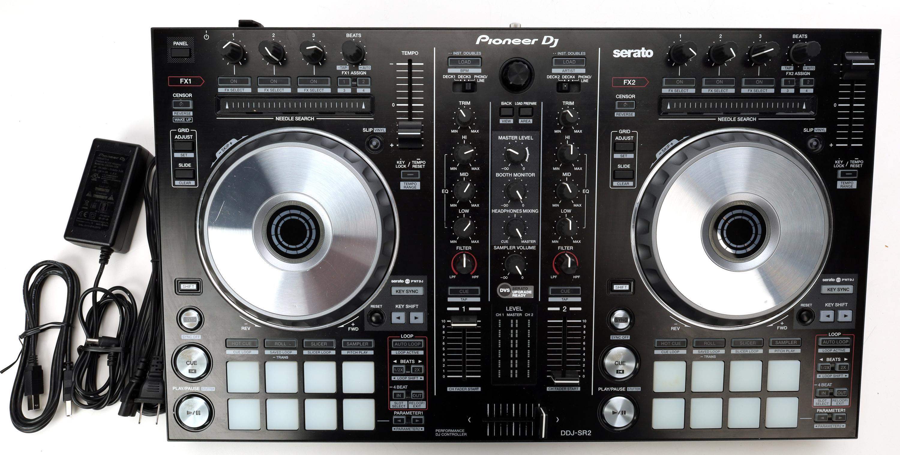 Pioneer DJ DDJ-SR2 2-deck Serato DJ Pro Controller | Sweetwater