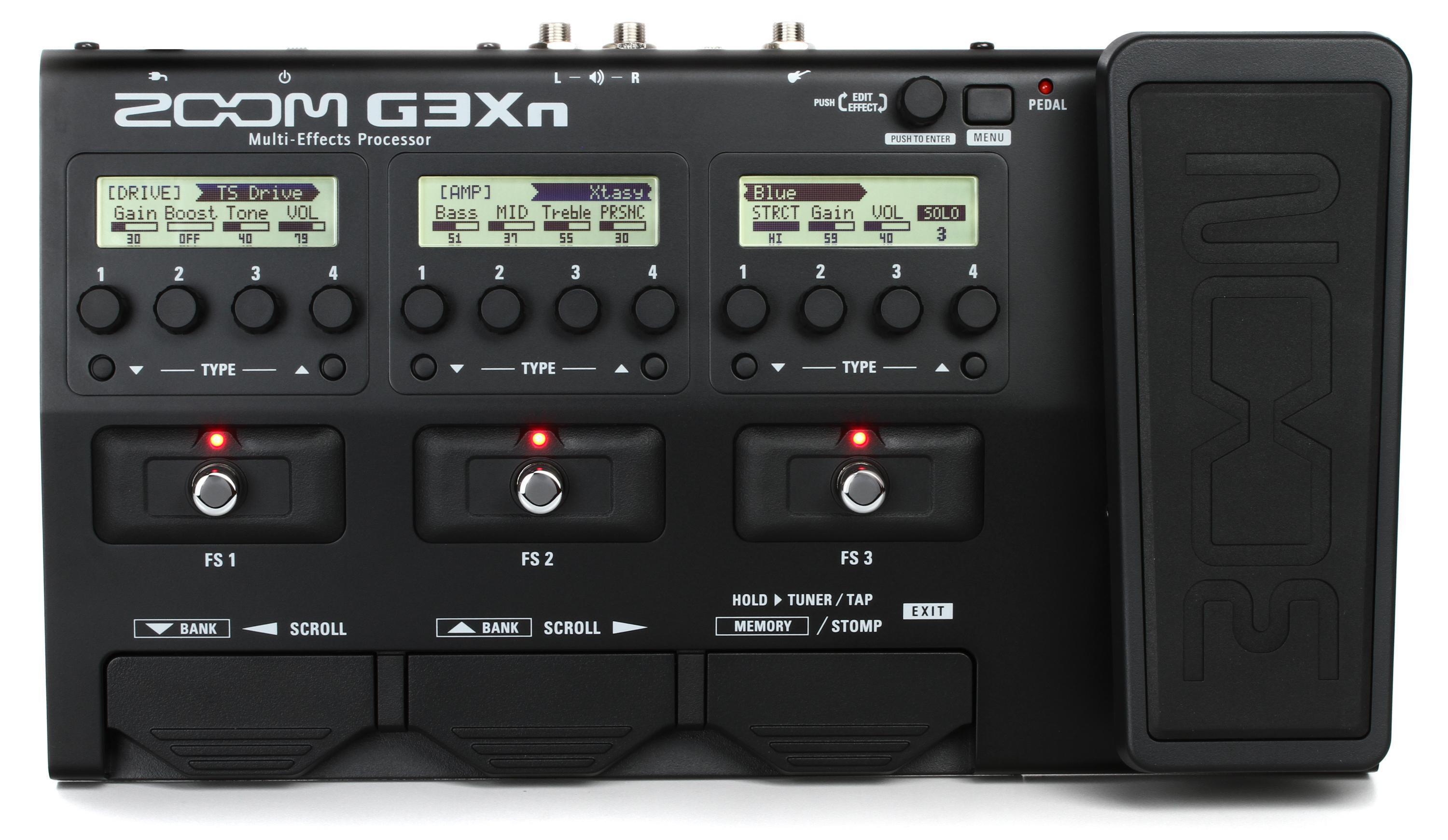 Zoom G3Xn Multi-effects Processor with Expression Pedal | Sweetwater