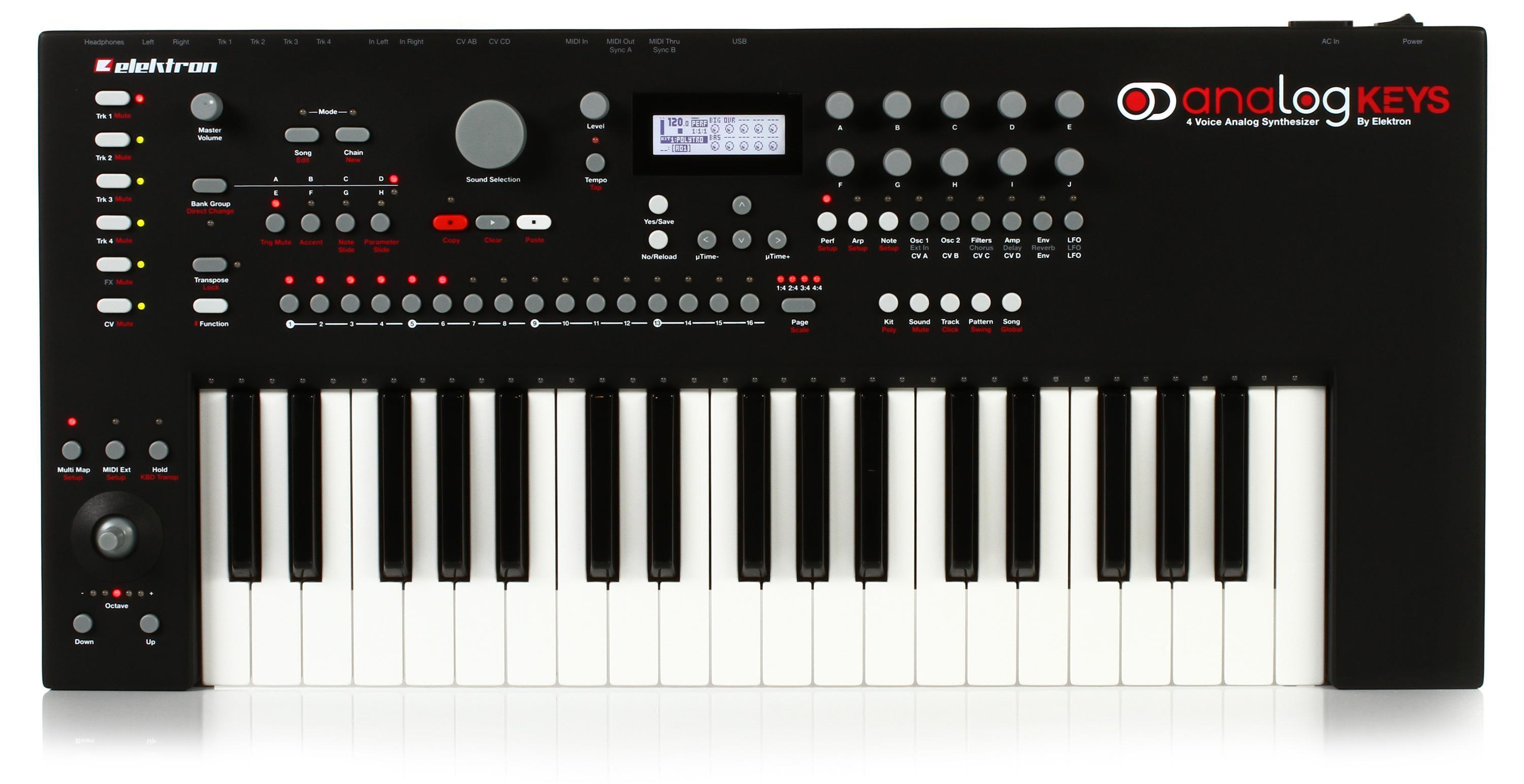 elektron Analog Keys Roland ケース付き CB-B37 Amazon | Roland