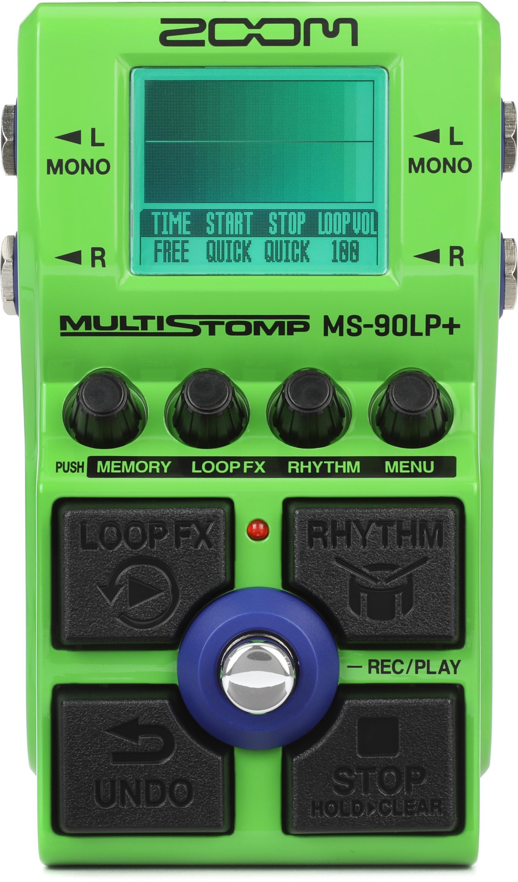 Zoom MS-90LP+ MultiStomp Looper Pedal | Sweetwater