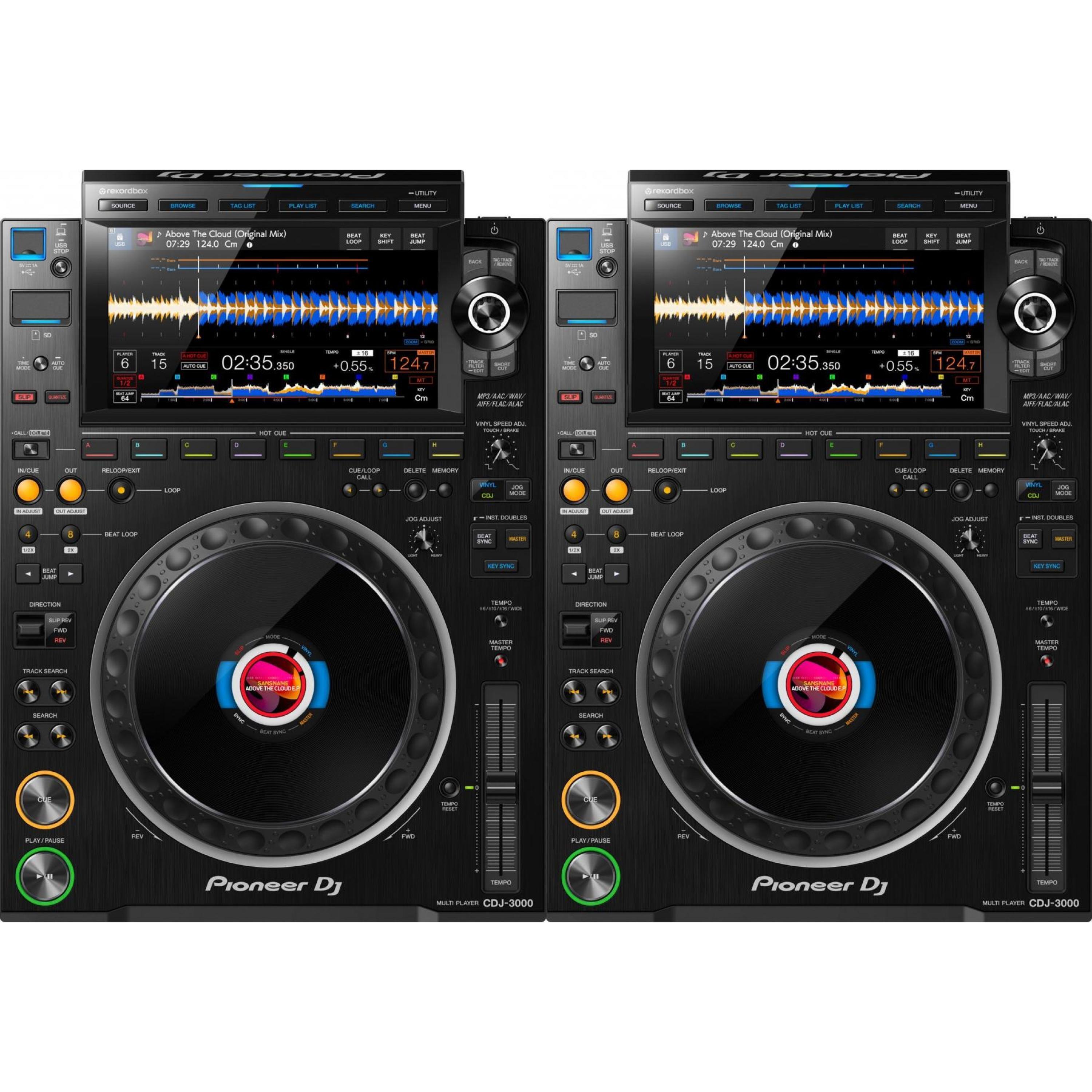 Pioneer DJ CDJ-2000NXS2 Professional DJ Media Player - White