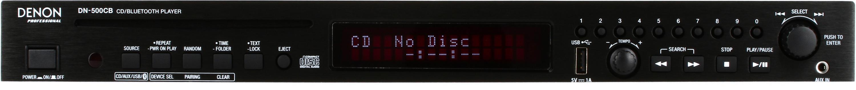 Denon Professional DN-500CB CD / Media Player with Bluetooth