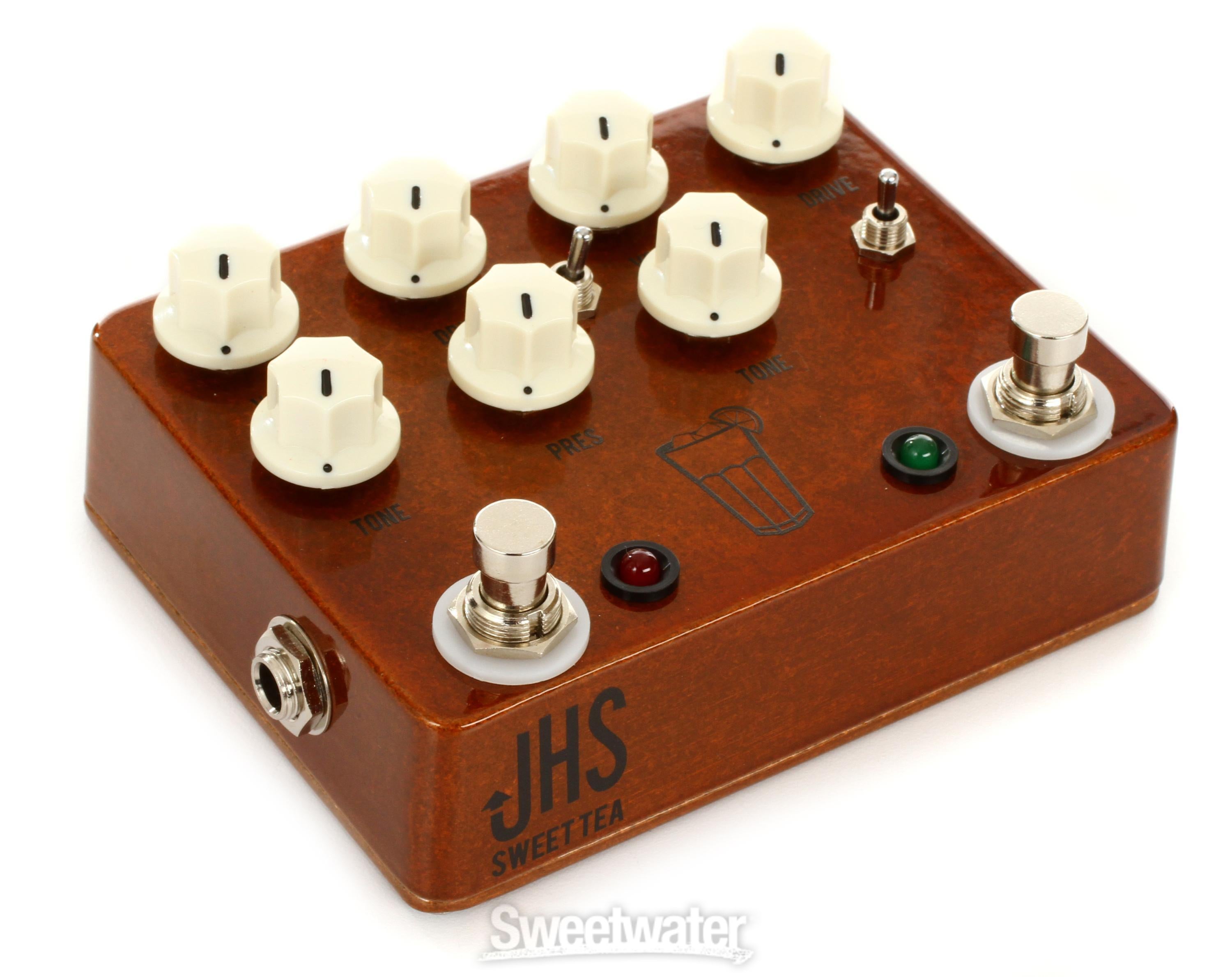 JHS Sweet Tea 2-in-1 Dual Overdrive Pedal | Sweetwater