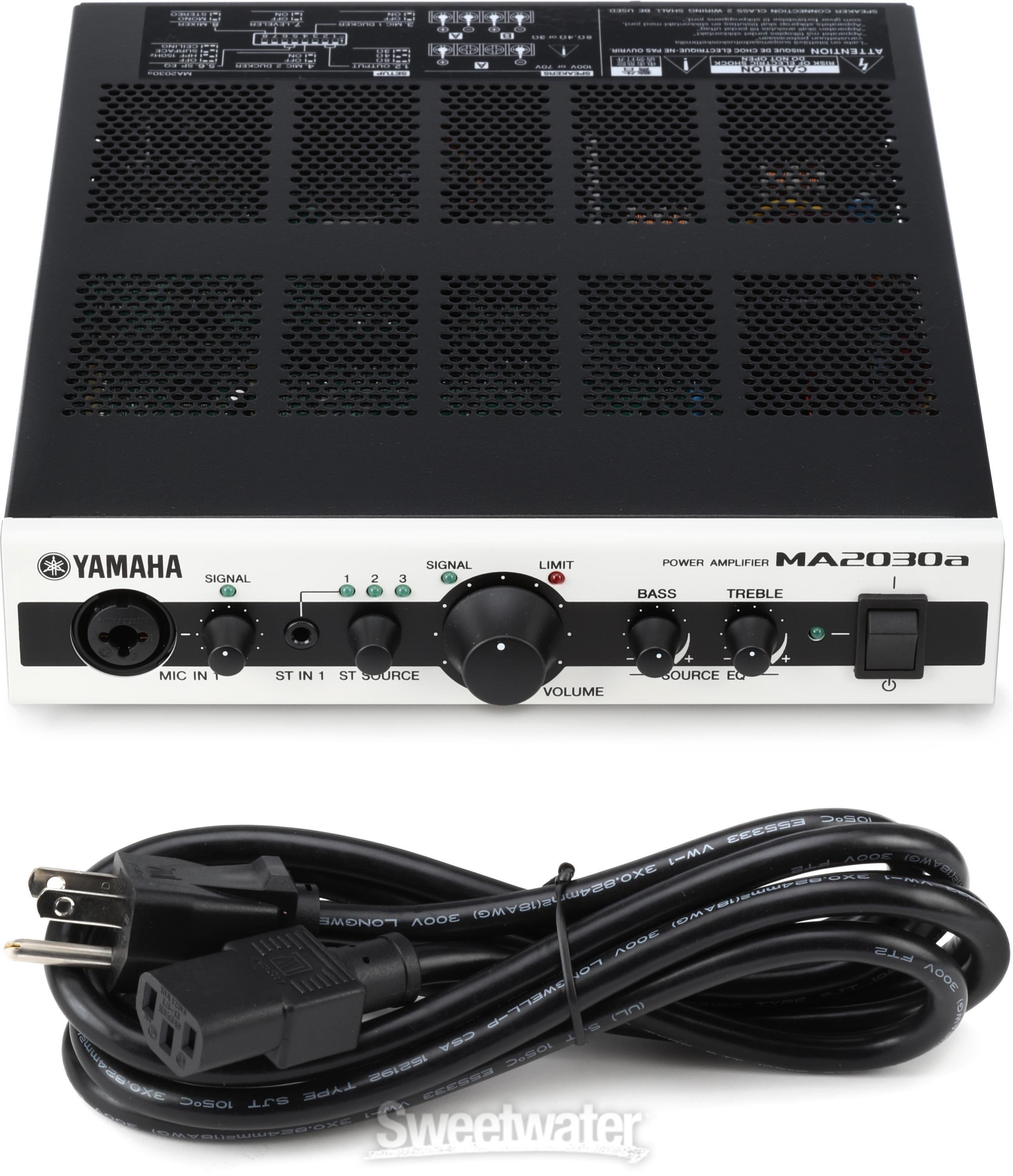 Yamaha MA2030a Lo-Z/Hi-Z Switchable 30W/60W Commercial Power