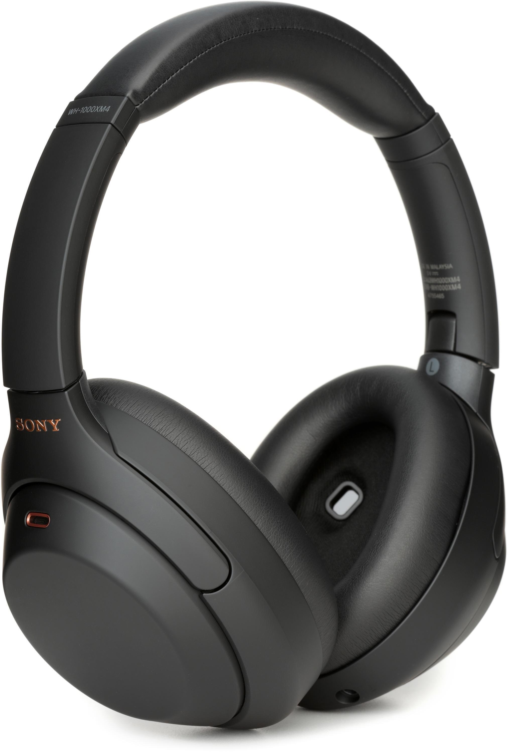 Sony WH-1000XM4 Wireless Noise-canceling Headphones - Black