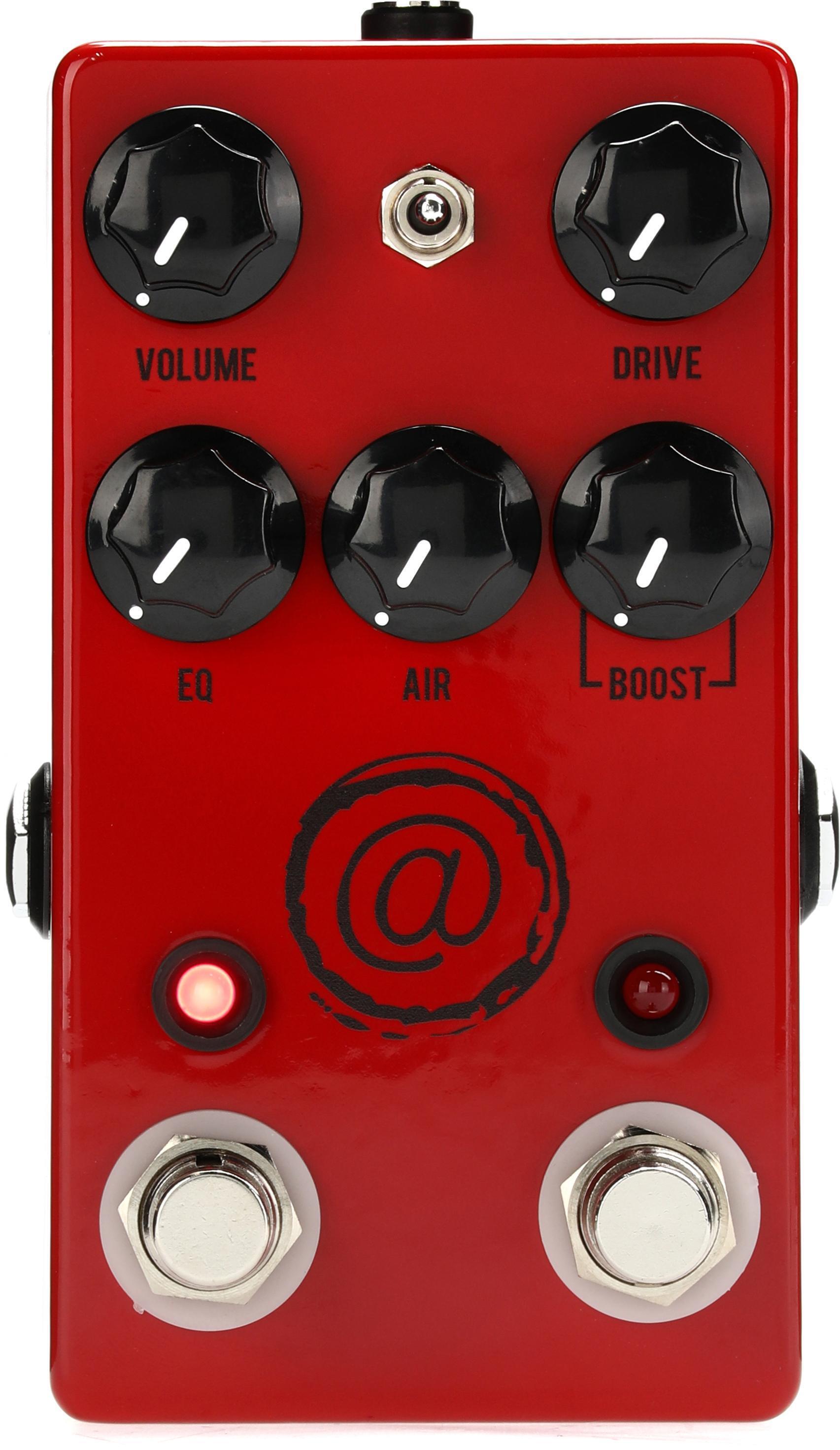 JHS AT Andy Timmons Drive V2 Overdrive Pedal - Red | Sweetwater