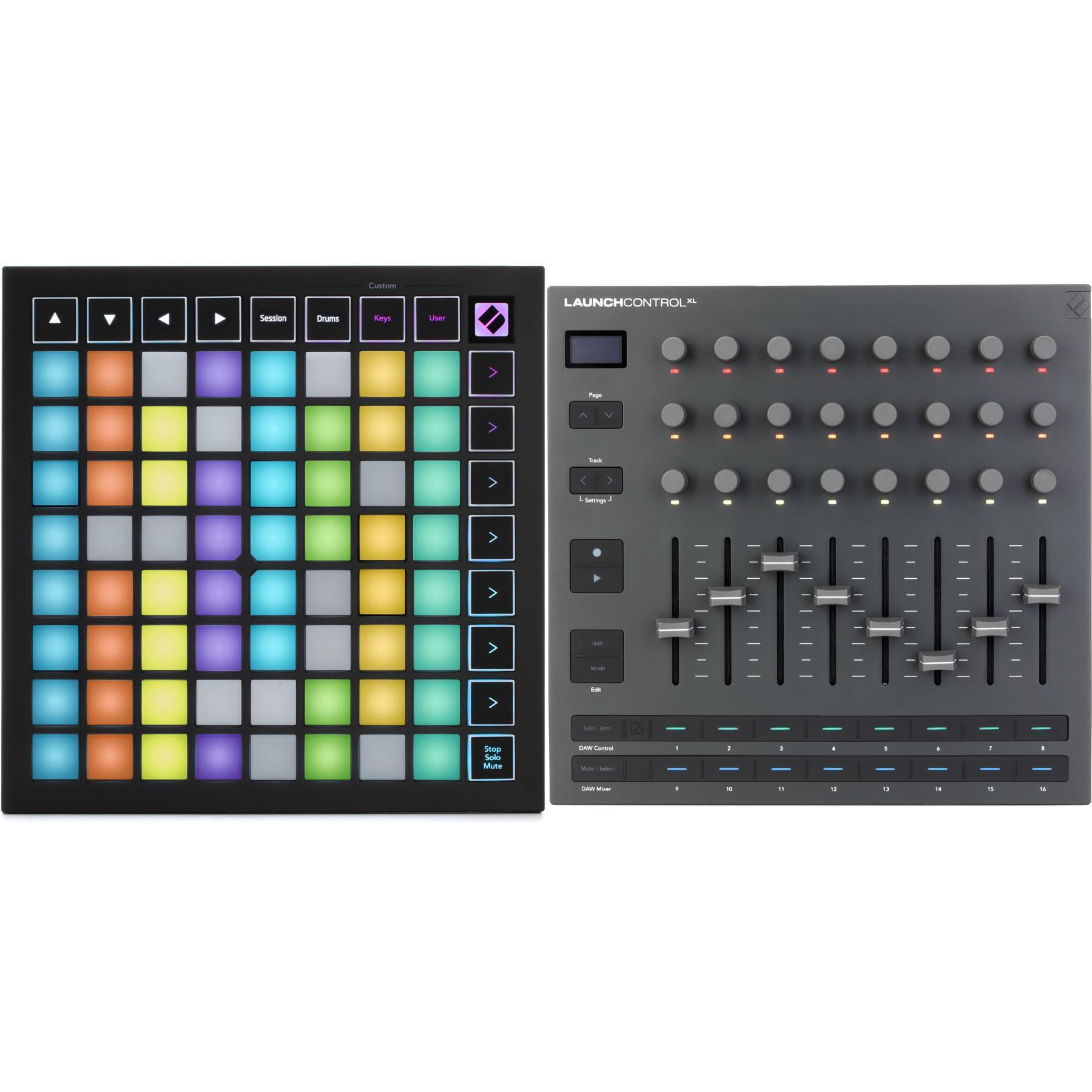 Novation Launchpad Mini MK3 Grid Controller with Launch Control XL
