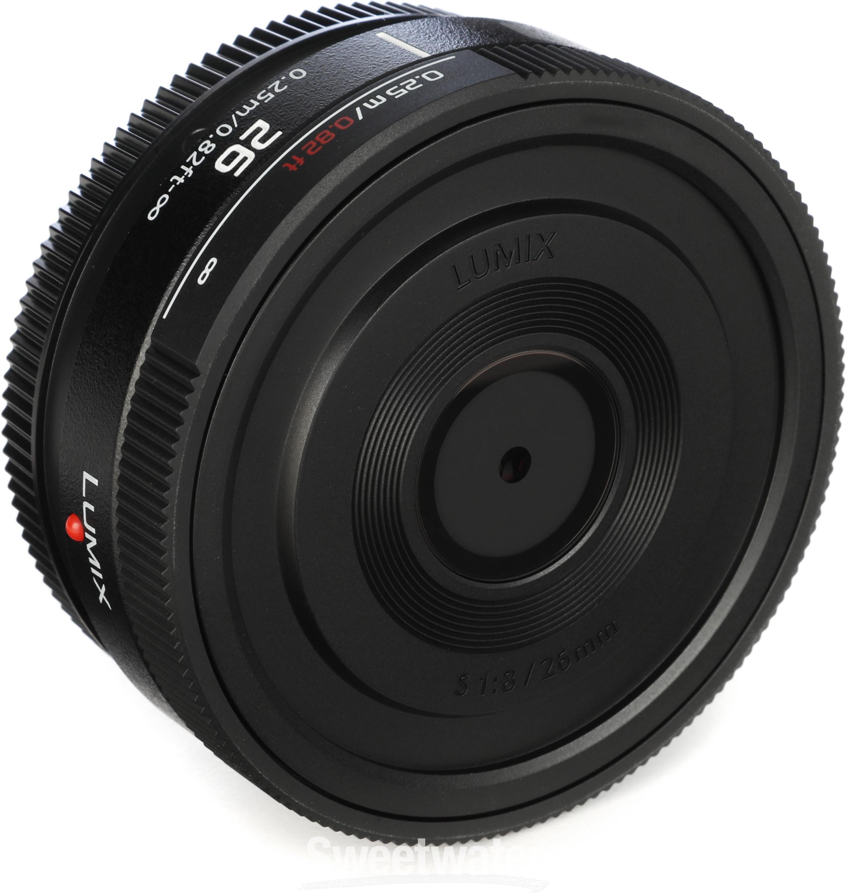 Panasonic LUMIX S-R26 26mm Camera Lens | Sweetwater